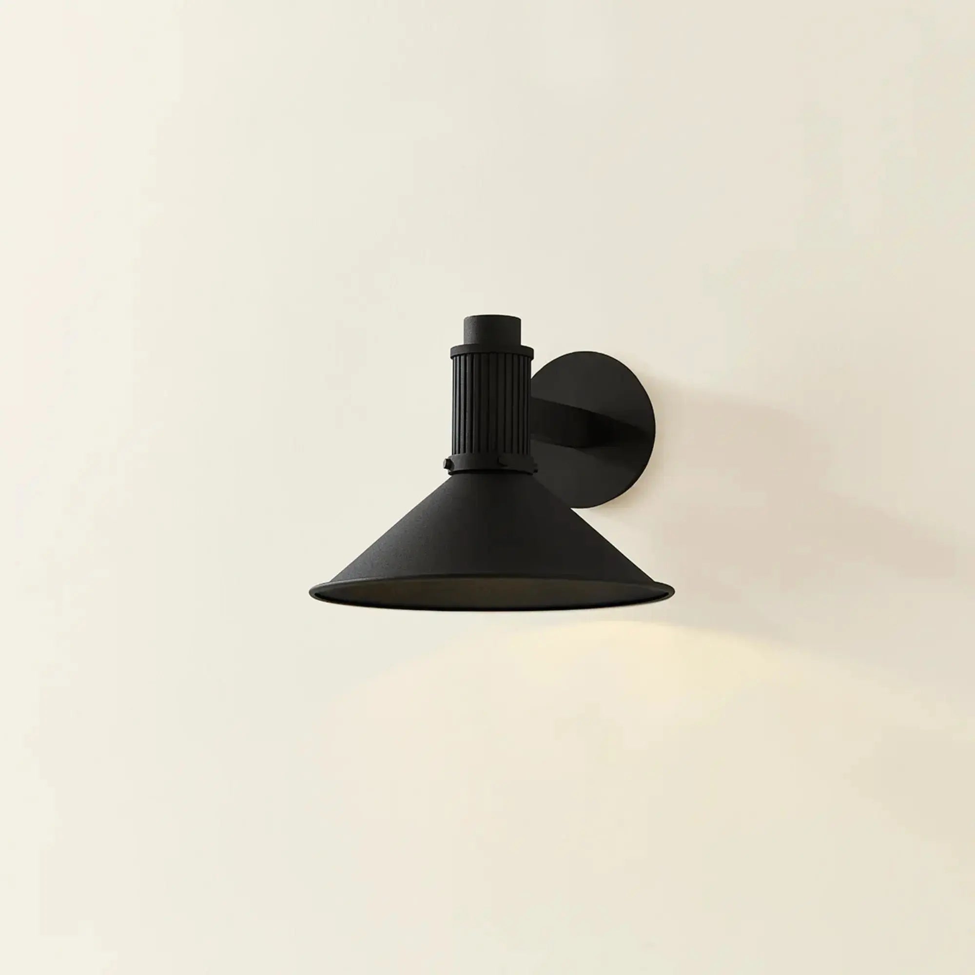 Troy Lighting Elani 8.75-Inch Outdoor Wall Sconce - Texture Black - Wet Rated - B1409-TBK Troy Lighting