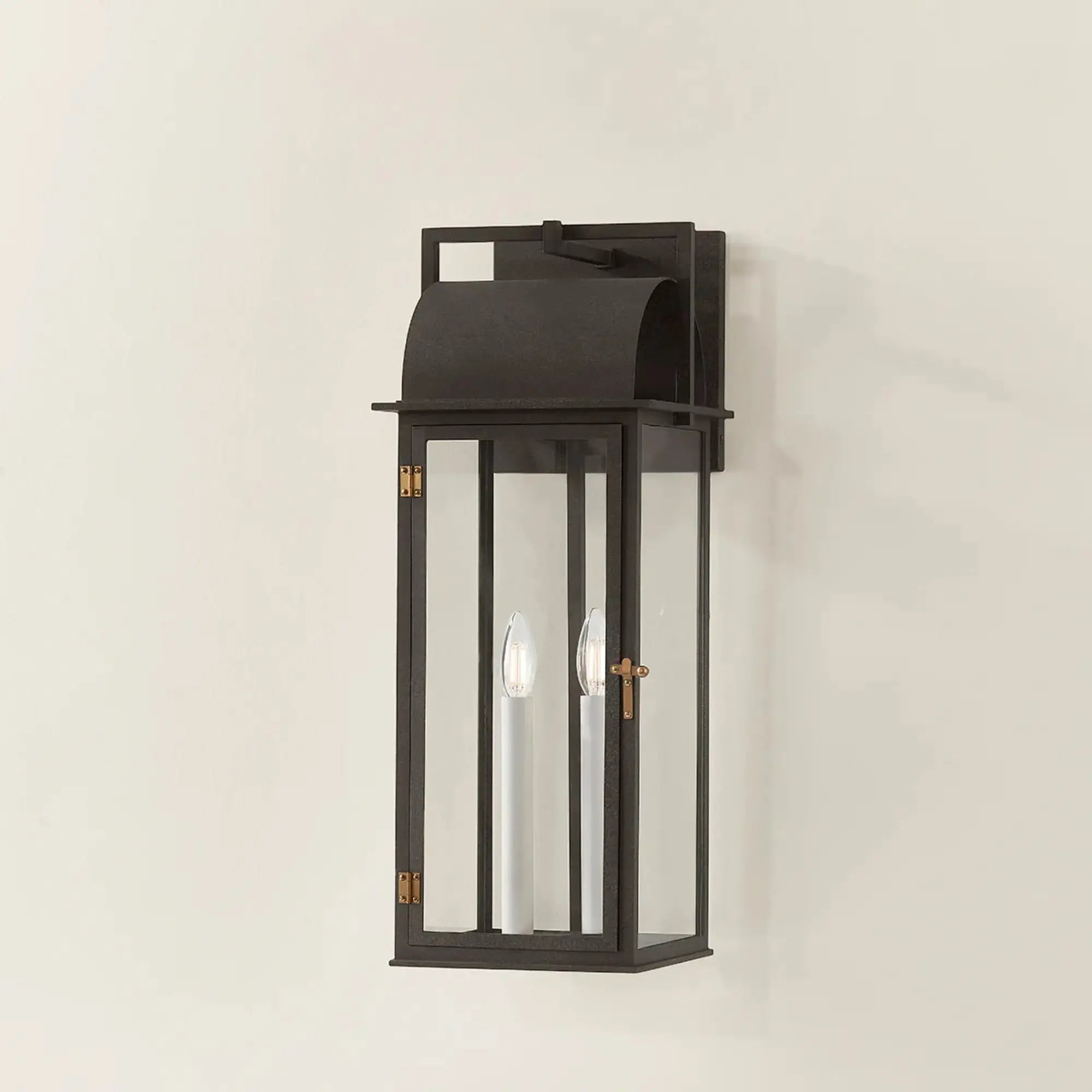 Troy Lighting Bohen 24.25-Inch Outdoor Wall Sconce - French Iron - Wet Rated - B2224-FRN/PBR Troy Lighting