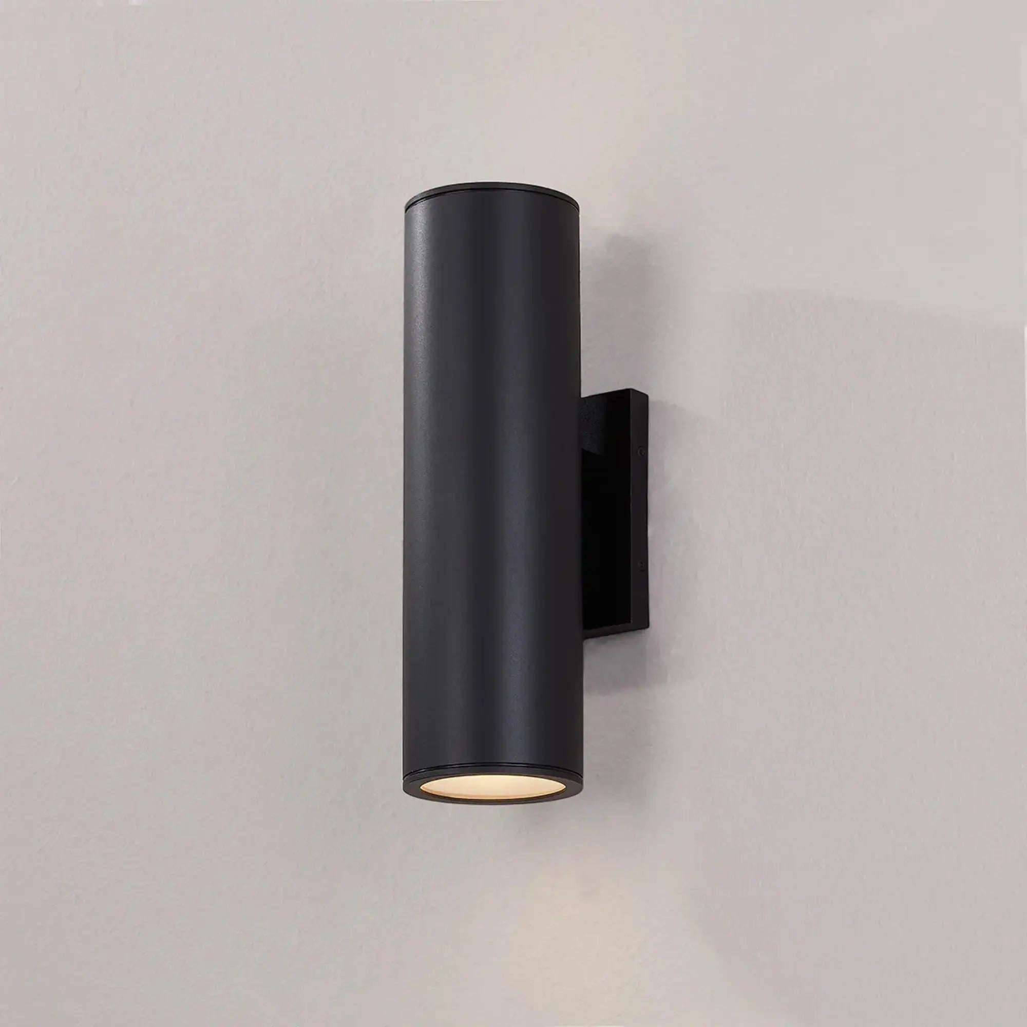 Troy Lighting Perry 14.5-Inch Outdoor Wall Sconce - Texture Black - Wet Rated - B2315-TBK Troy Lighting