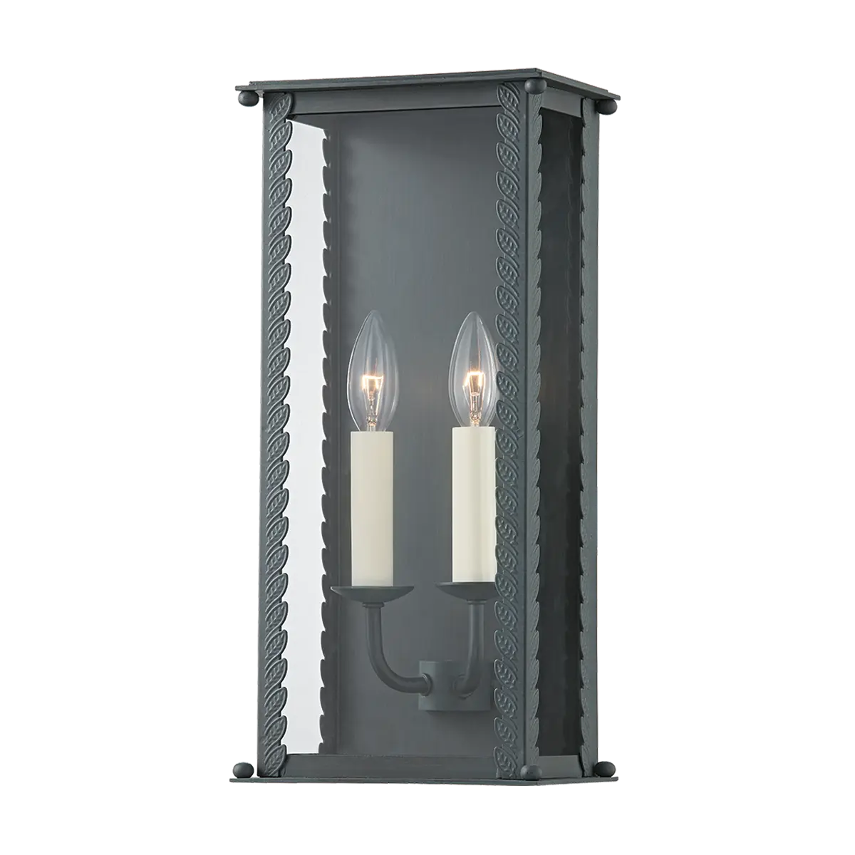 Zuma Exterior Wall Sconce - Verdigris - 16.5" H