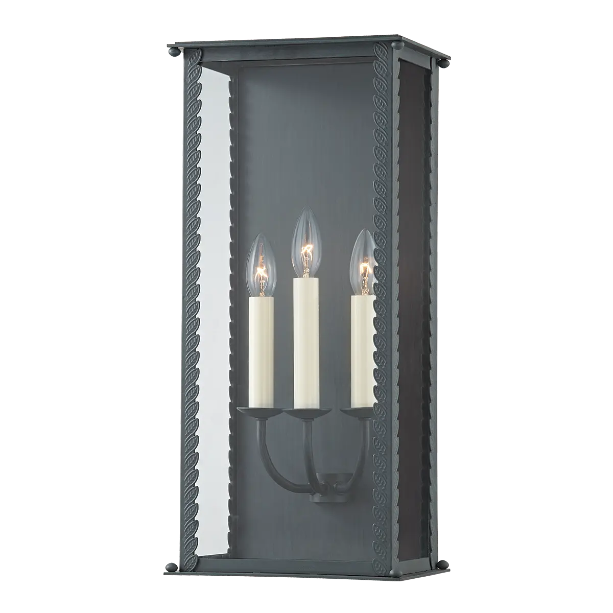 Zuma Exterior Wall Sconce - Verdigris - 21.25" H