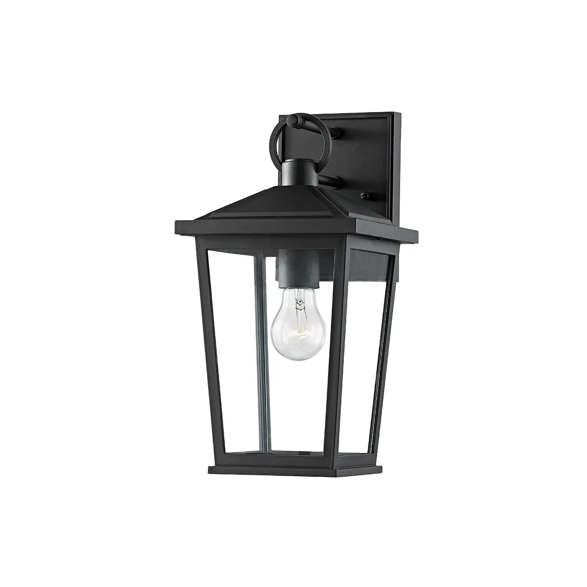 Soren Exterior Wall Sconce - Texture Black - 14" H