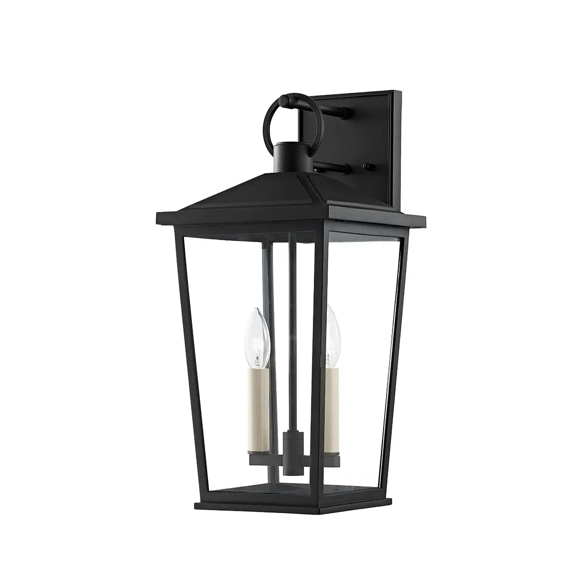 Soren Exterior Wall Sconce - Texture Black - 20" H