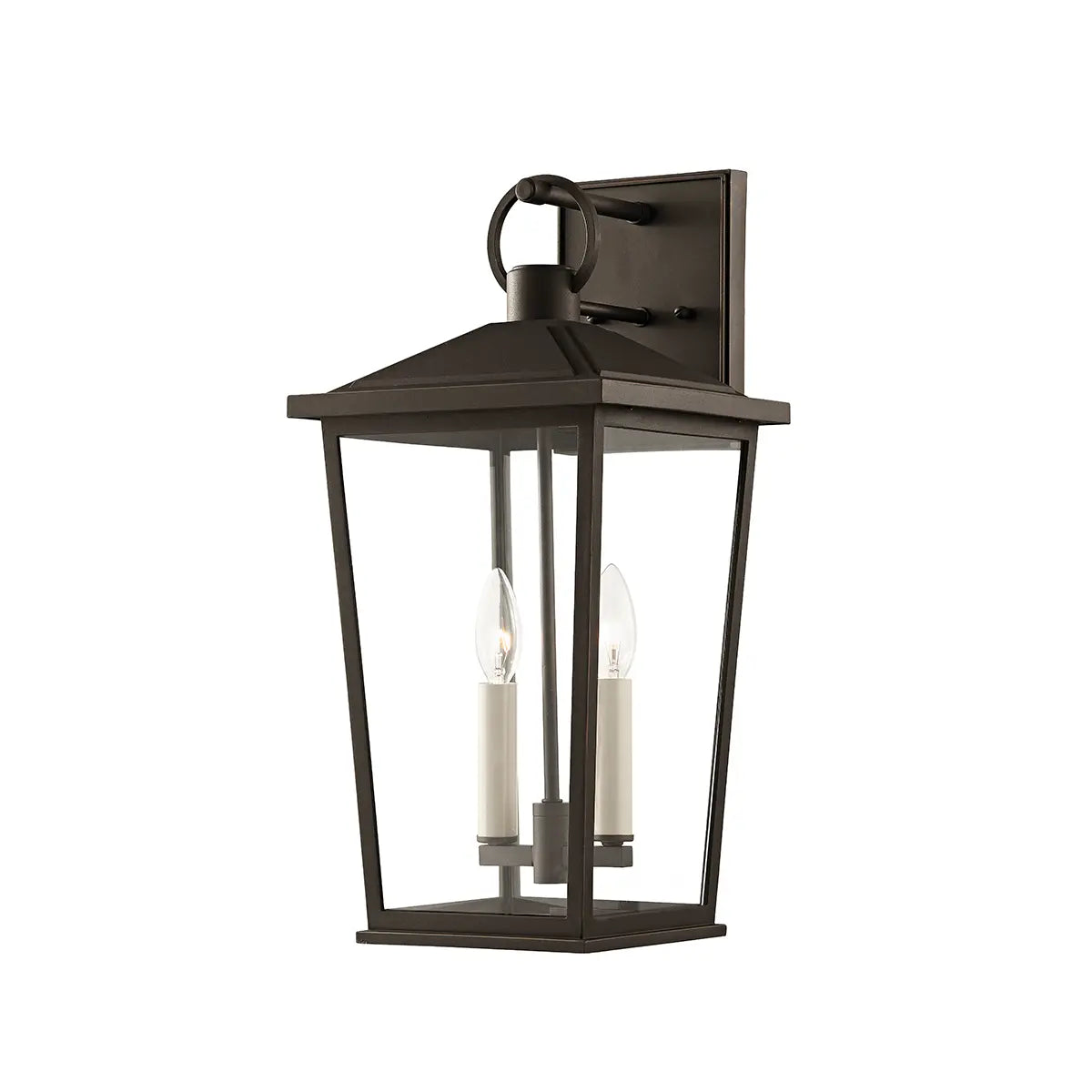 Soren Exterior Wall Sconce - Textured Bronze w/ Hl - 20" H