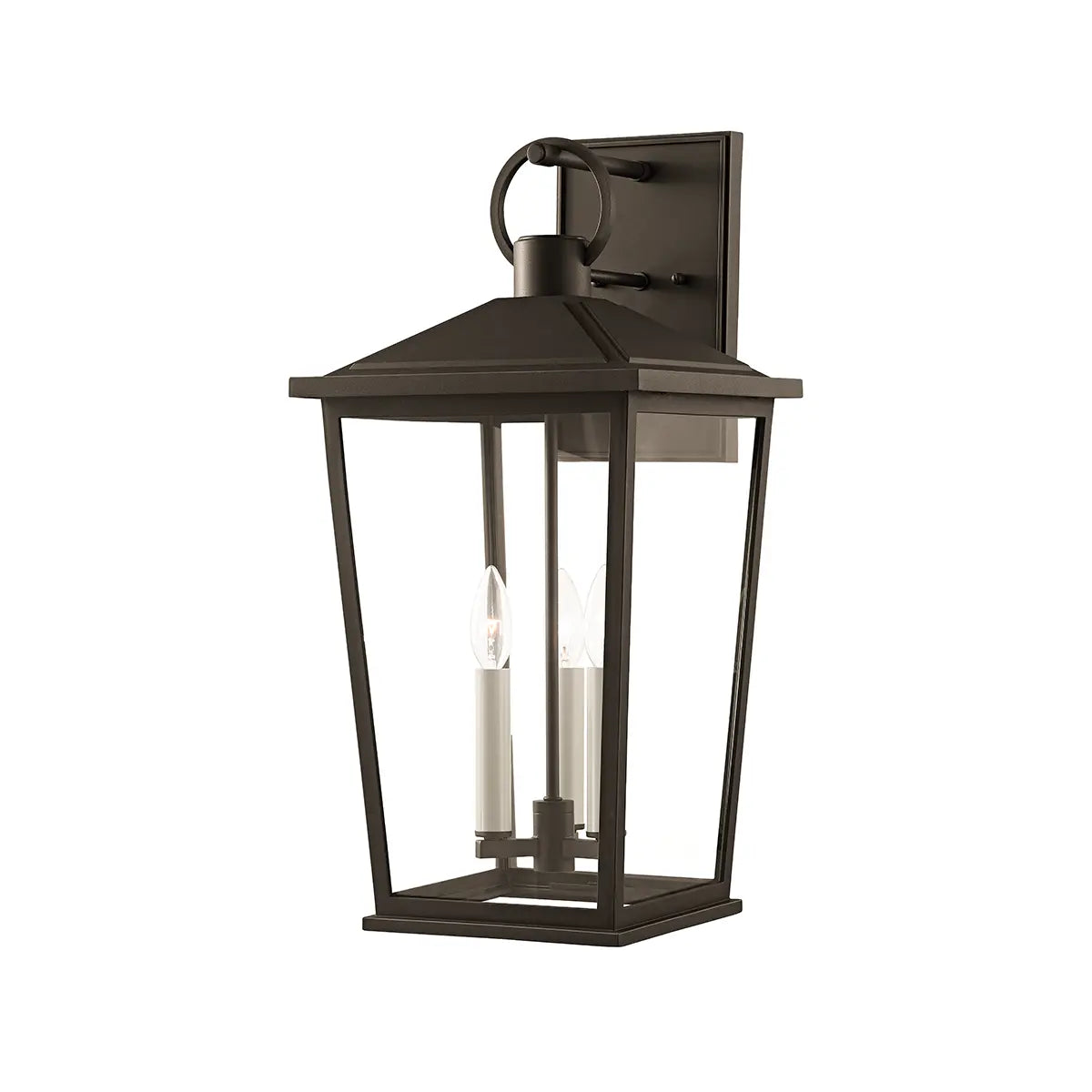 Soren Exterior Wall Sconce - Textured Bronze w/ Hl - 23" H