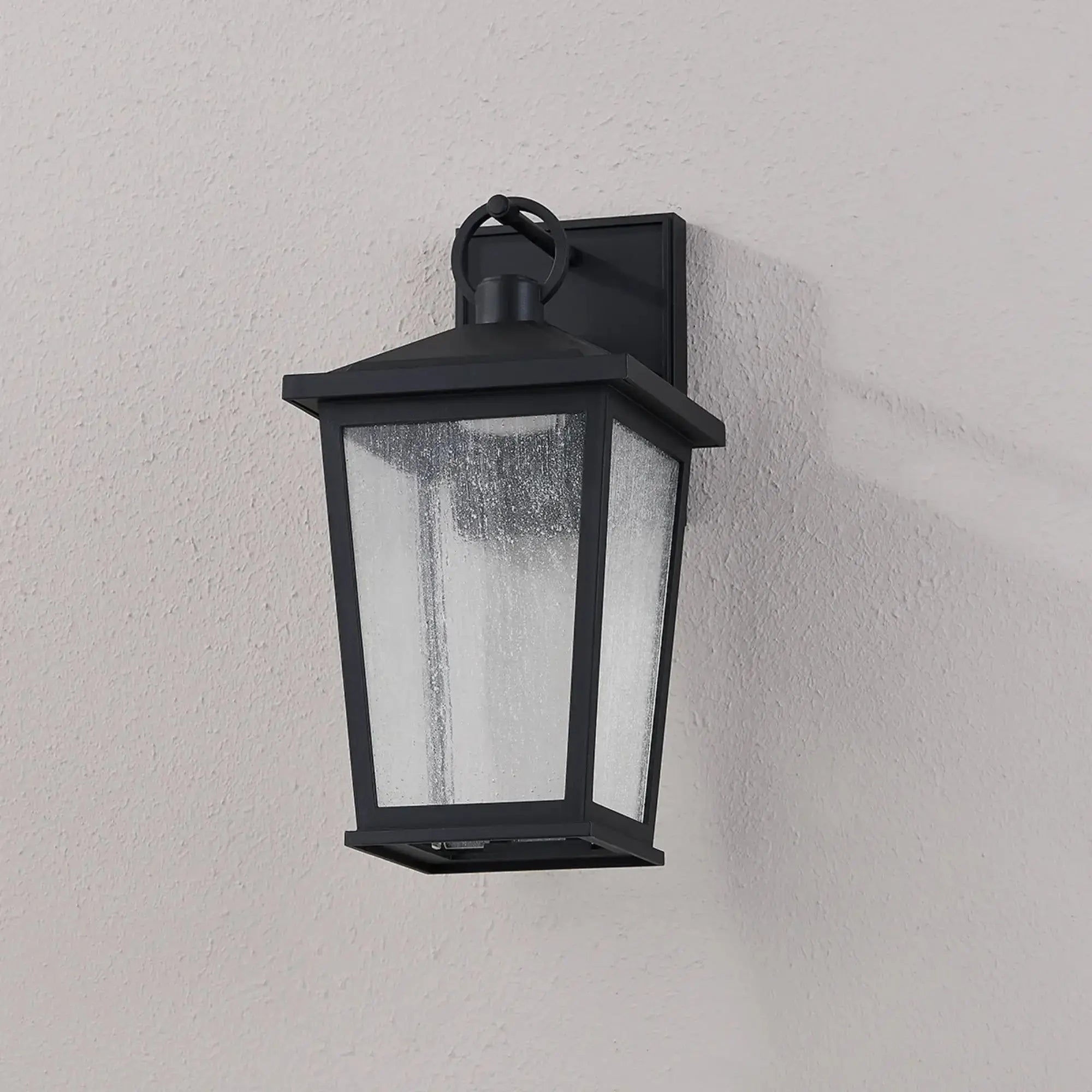 Troy Lighting Soren 14-Inch Outdoor Wall Sconce - Texture Black - Wet Rated - B8905-TBK Troy Lighting