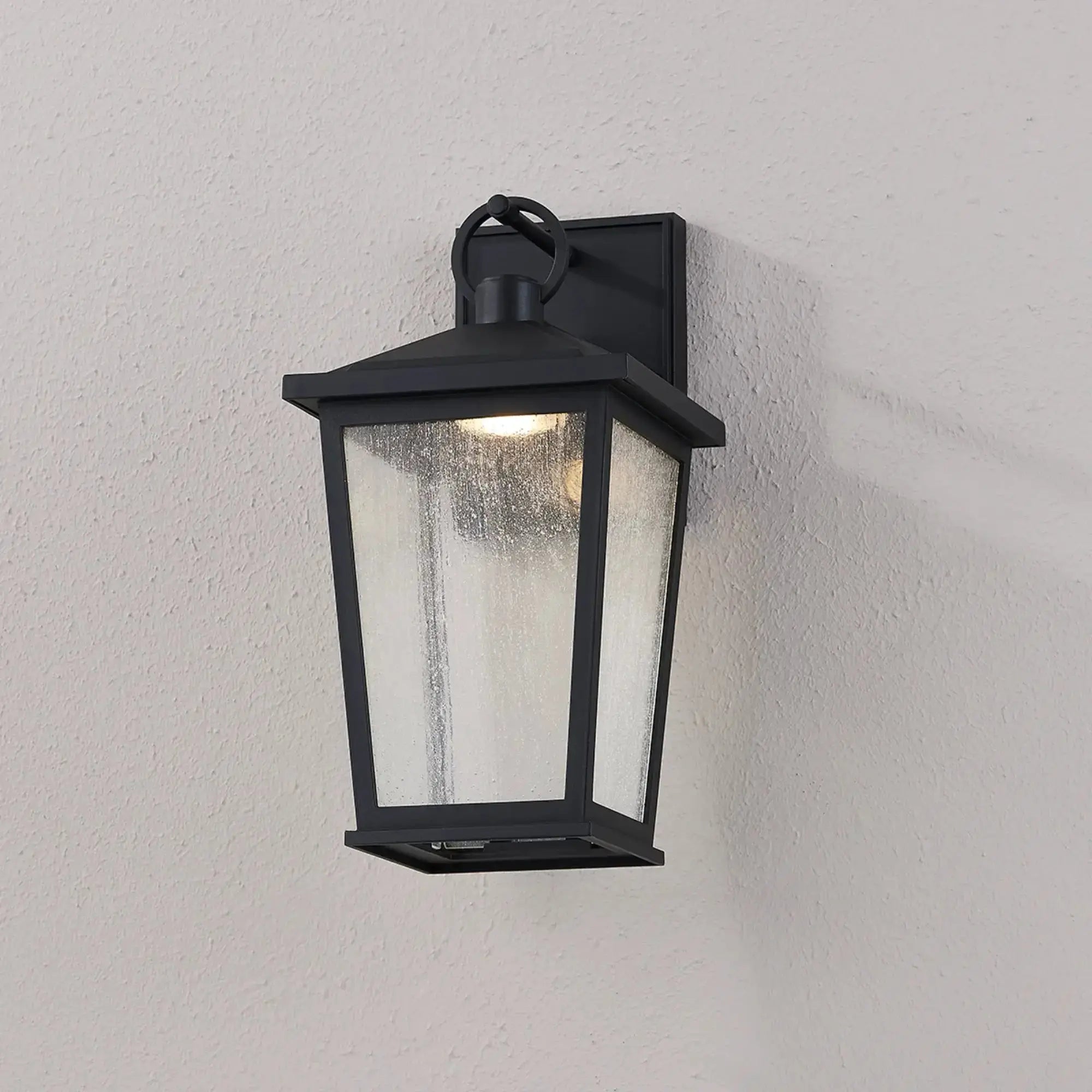 Troy Lighting Soren 14-Inch Outdoor Wall Sconce - Texture Black - Wet Rated - B8905-TBK Troy Lighting