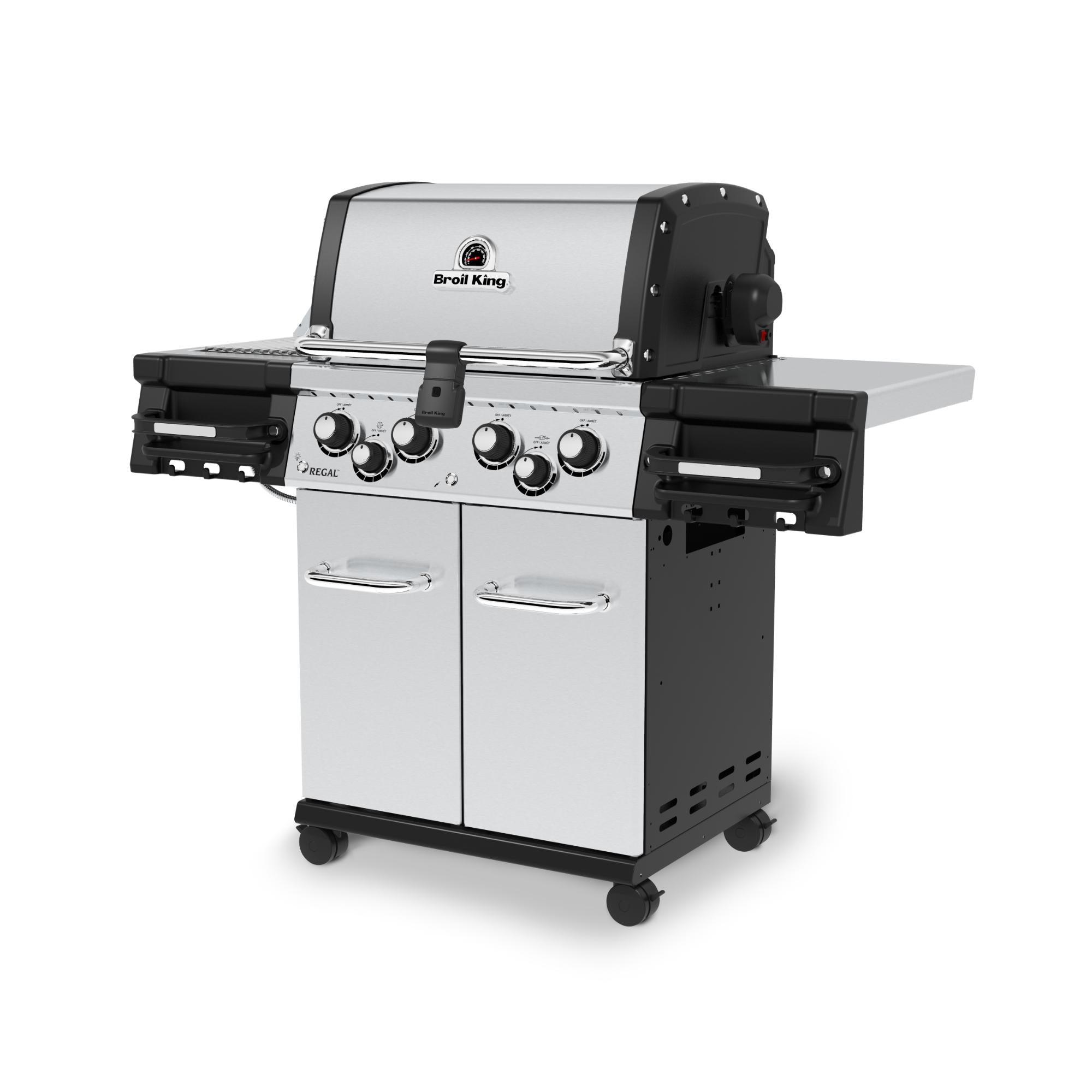 Broil King Regal S 490 Pro IR 4-Burner Gas Grill with Infrared Side Burner & Rotisserie