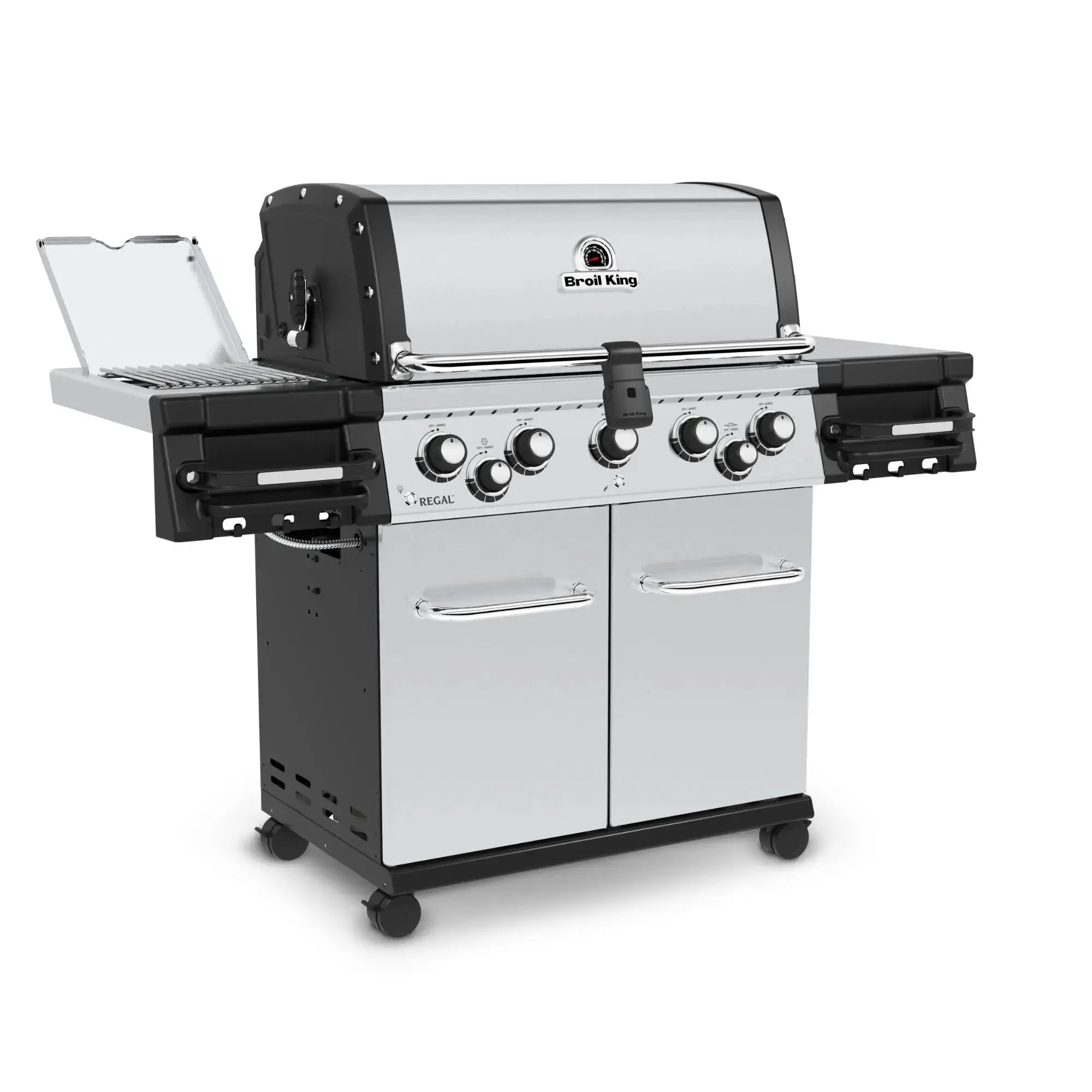 Broil King Regal S 590 Pro IR 5-Burner Gas Grill with Infrared Side Burner & Rotisserie Broil King