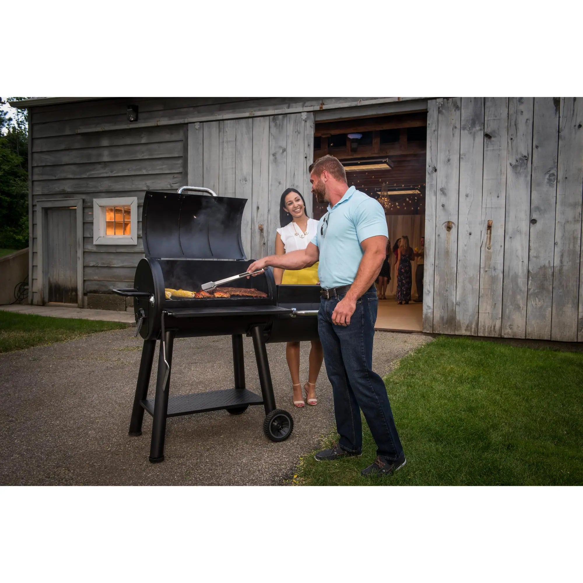 Broil King Regal Charcoal Offset 500 Smoker Broil King