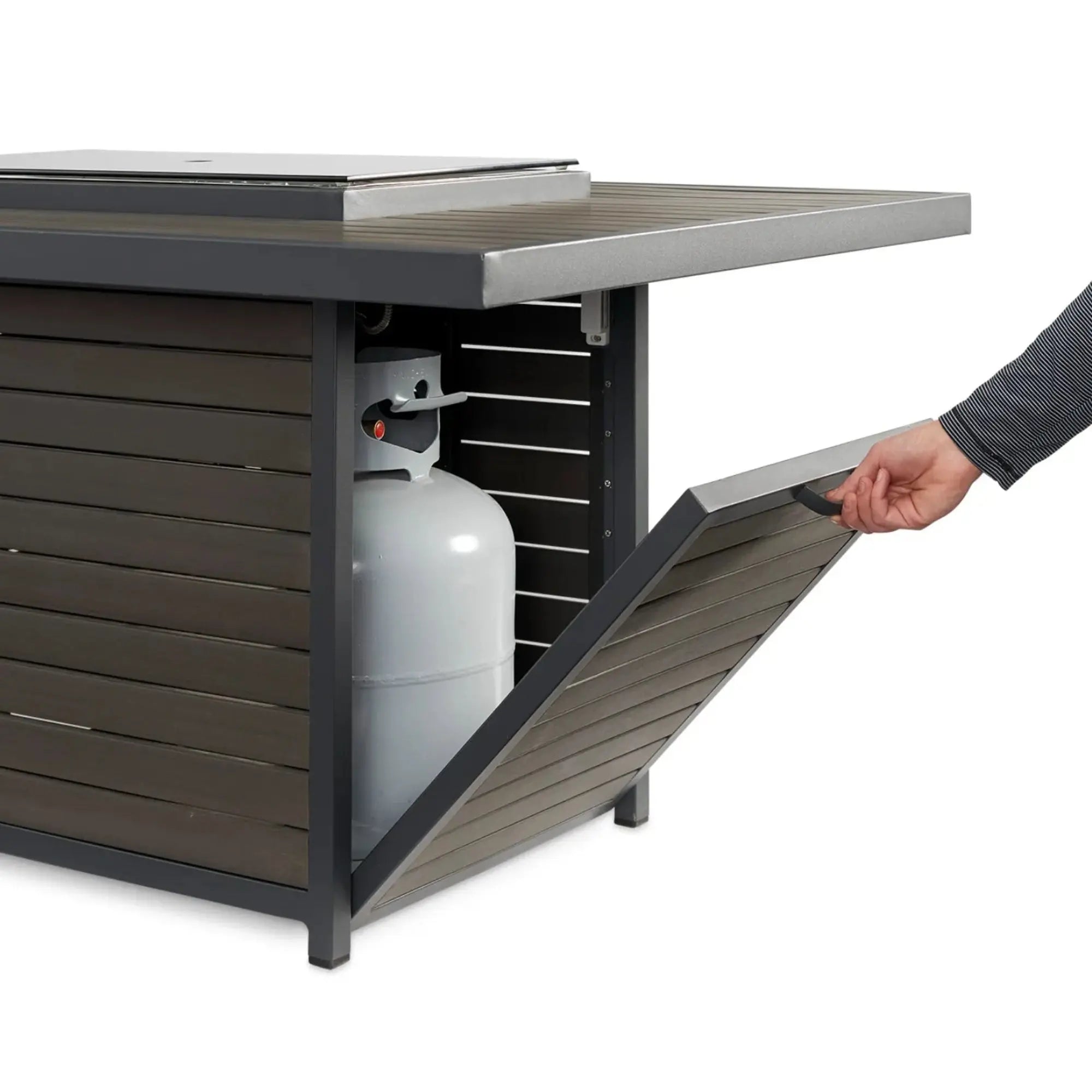 Kenwood & Brooks 50″ Rectangular Chat Height Gas Fire Table – The Outdoor GreatRoom Company The Outdoor GreatRoom Company