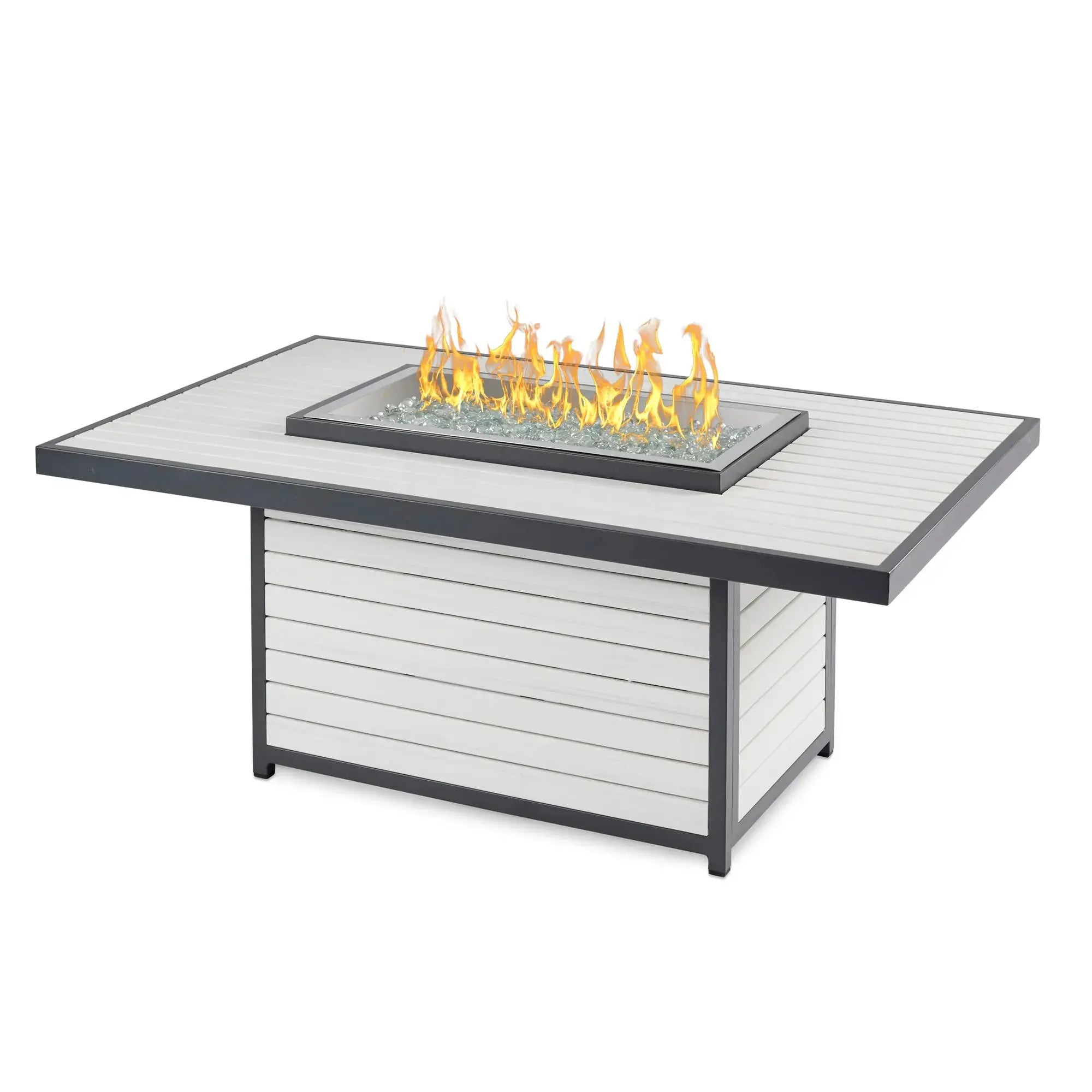 Kenwood & Brooks 50″ Rectangular Chat Height Gas Fire Table – The Outdoor GreatRoom Company The Outdoor GreatRoom Company
