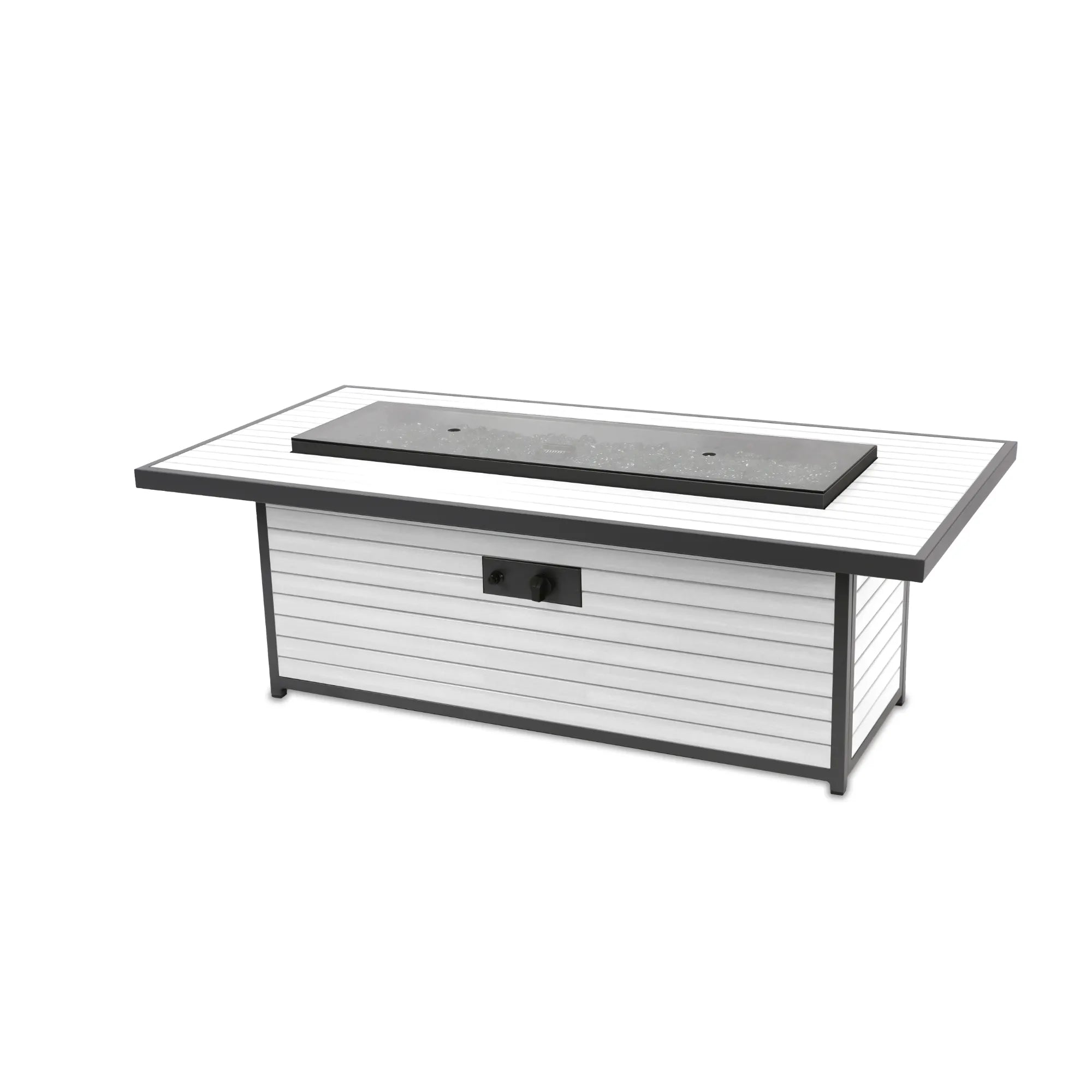 Kenwood & Brooks 61″ Rectangular Gas Fire Table – The Outdoor GreatRoom Company