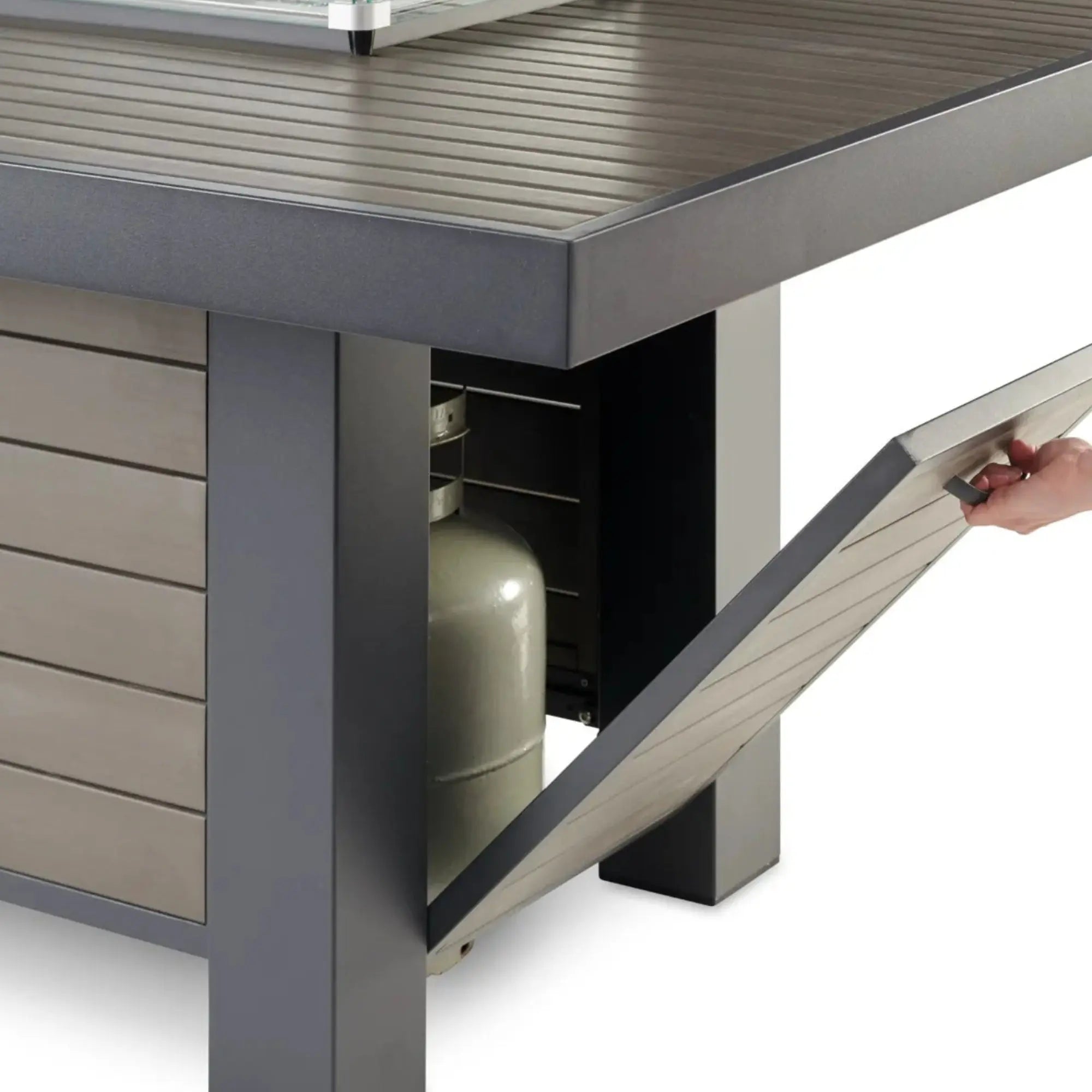 Kenwood & Brooks 80″ Linear Dining Gas Fire Table – The Outdoor GreatRoom Company The Outdoor GreatRoom Company