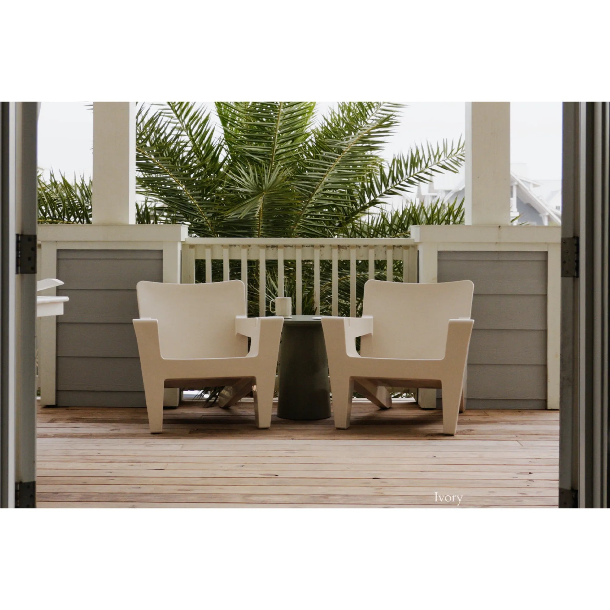 Bask Lounge Chair | Modern Adirondack Chair with Cup Holders — Tupelo Goods Tupelo Goods