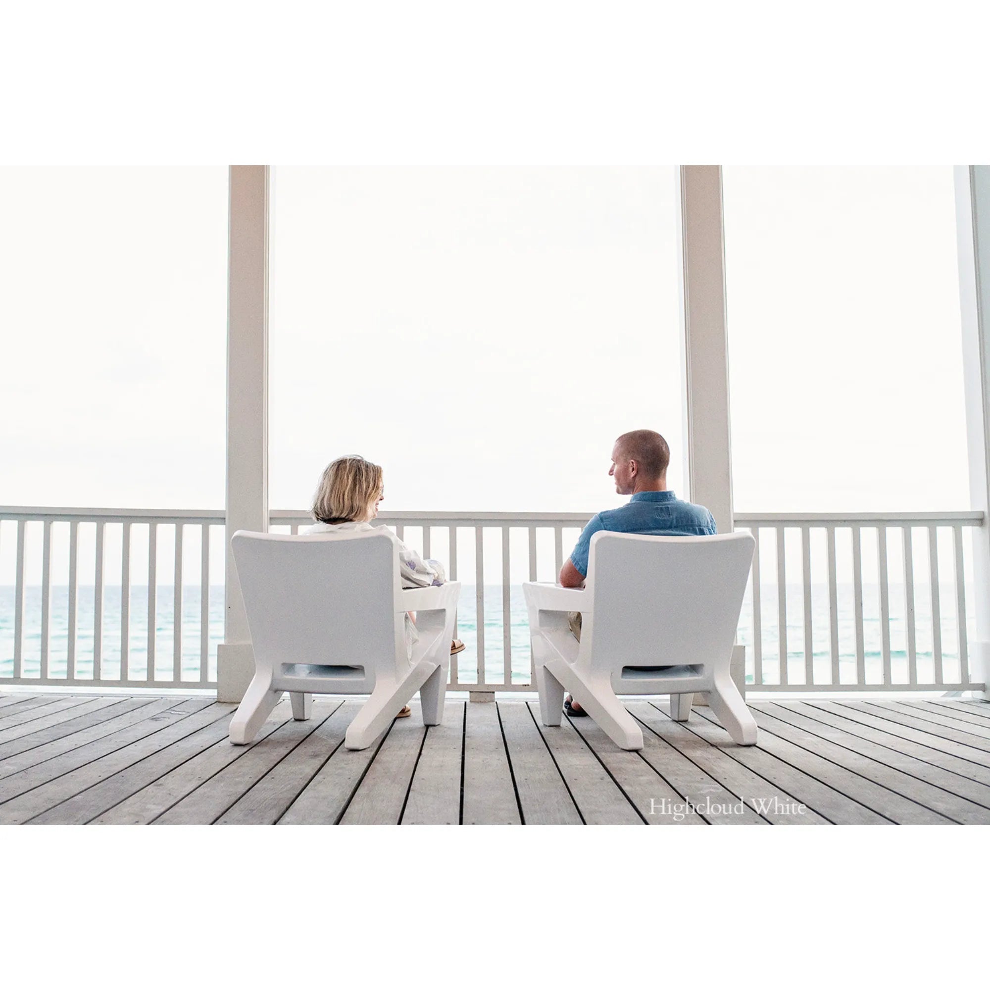Bask Lounge Chair | Modern Adirondack Chair with Cup Holders — Tupelo Goods Tupelo Goods