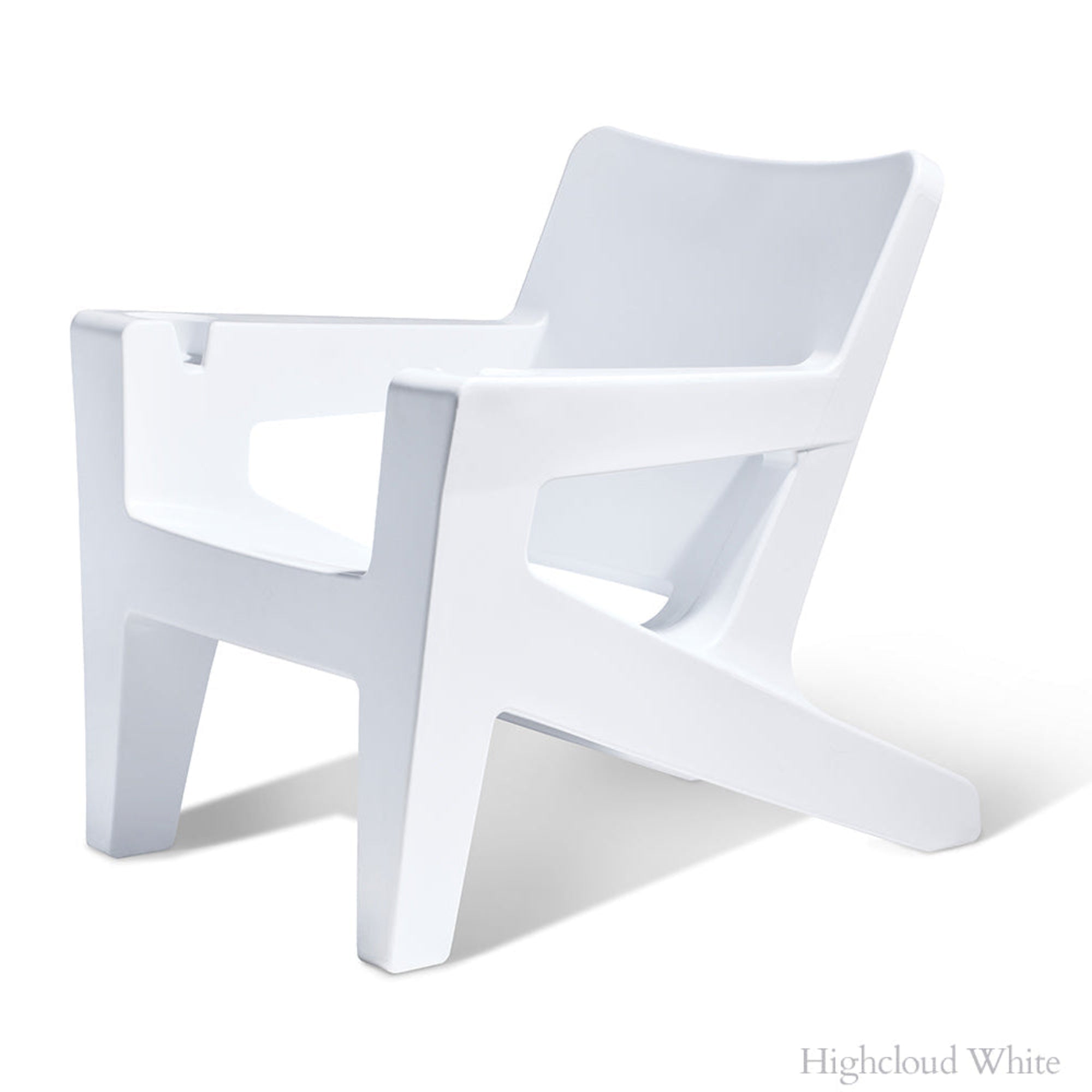 Bask Lounge Chair | Modern Adirondack Chair with Cup Holders — Tupelo Goods Tupelo Goods