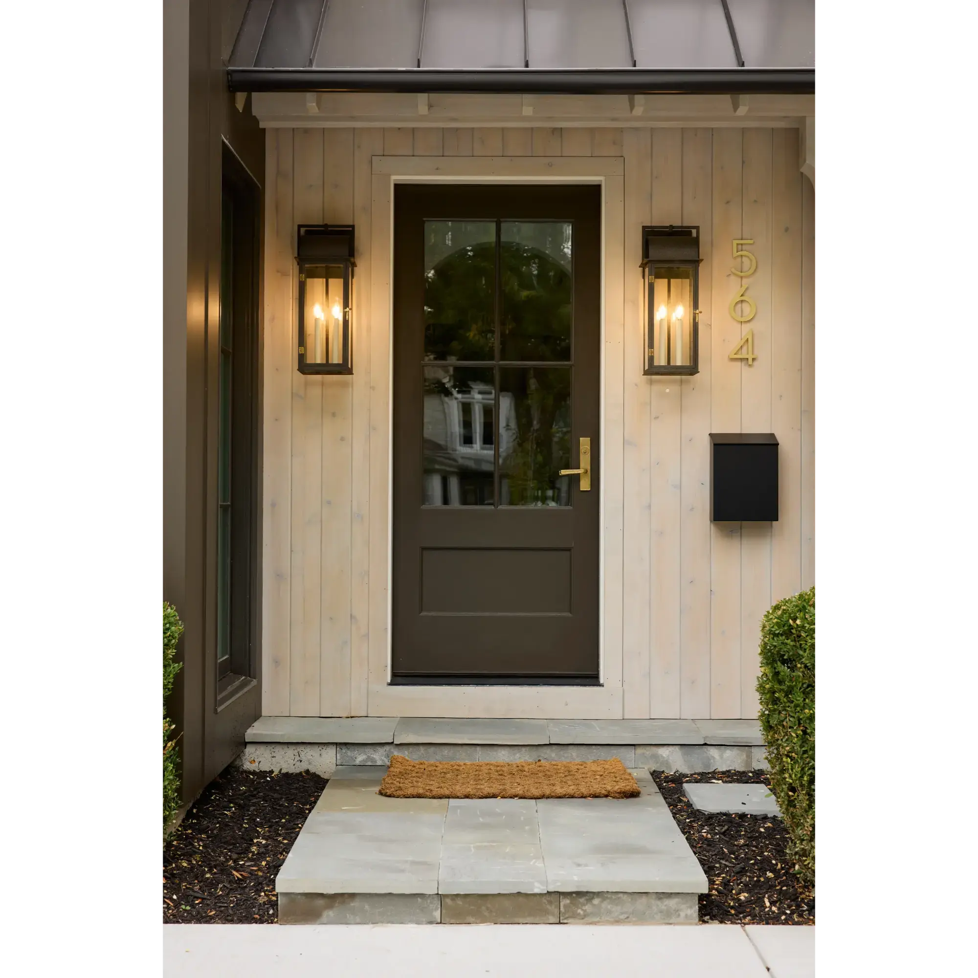 Troy Lighting Bohen 24.25-Inch Outdoor Wall Sconce - French Iron - Wet Rated - B2224-FRN/PBR Troy Lighting