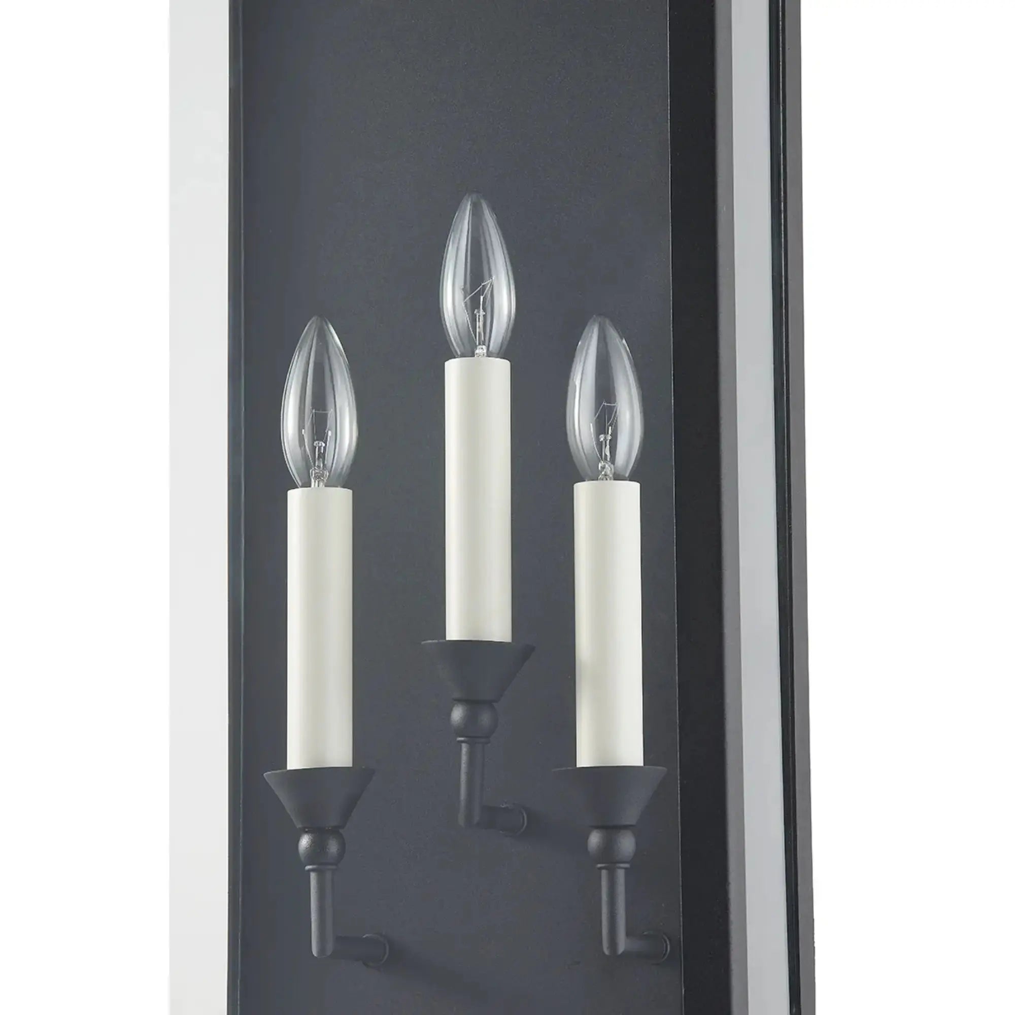 Troy Lighting Chauncey 23.5-Inch Outdoor Wall Sconce - Texture Black - Wet Rated - B6993-TBK Troy Lighting
