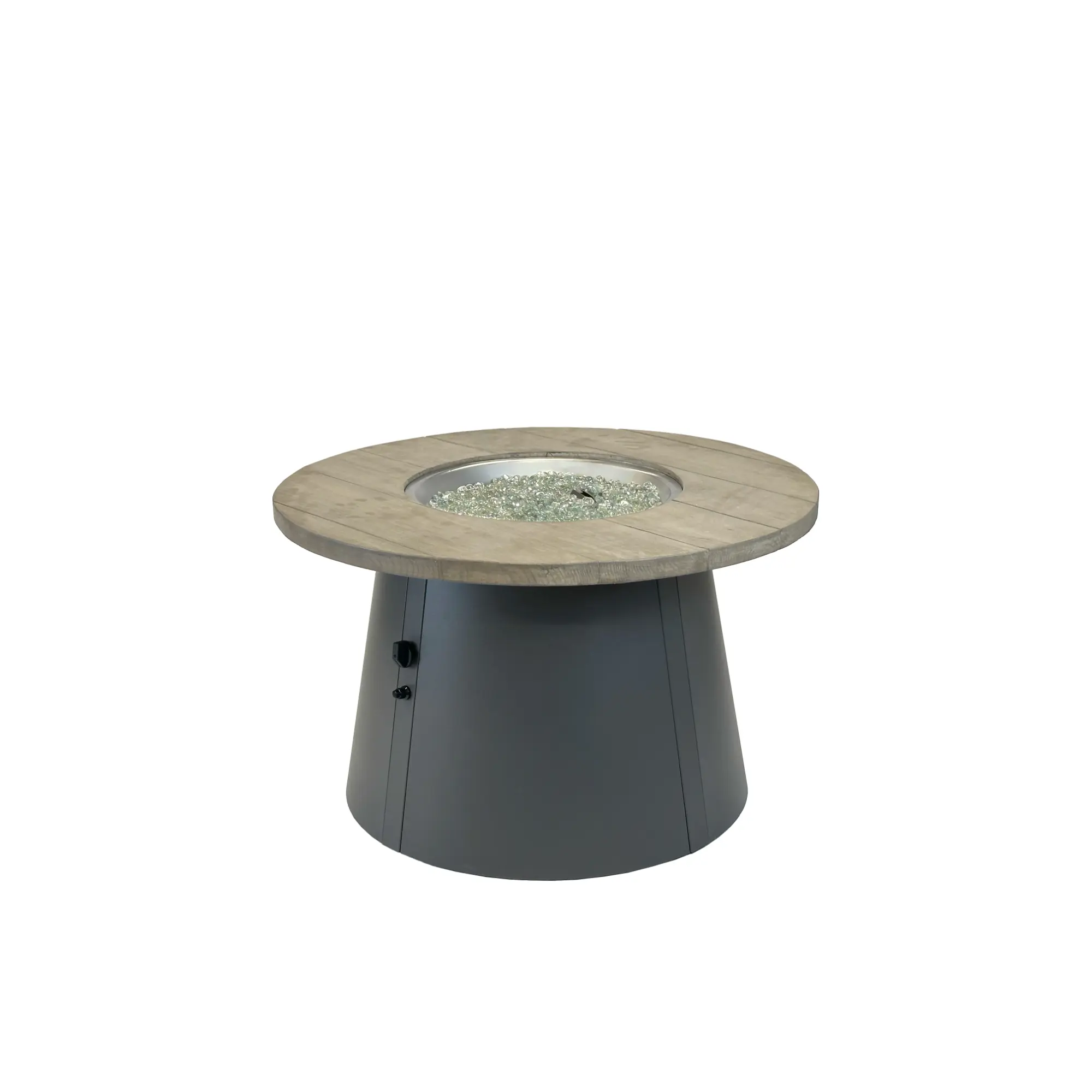 Cirvalo 42" Round Gas Fire Table – The Outdoor GreatRoom Company