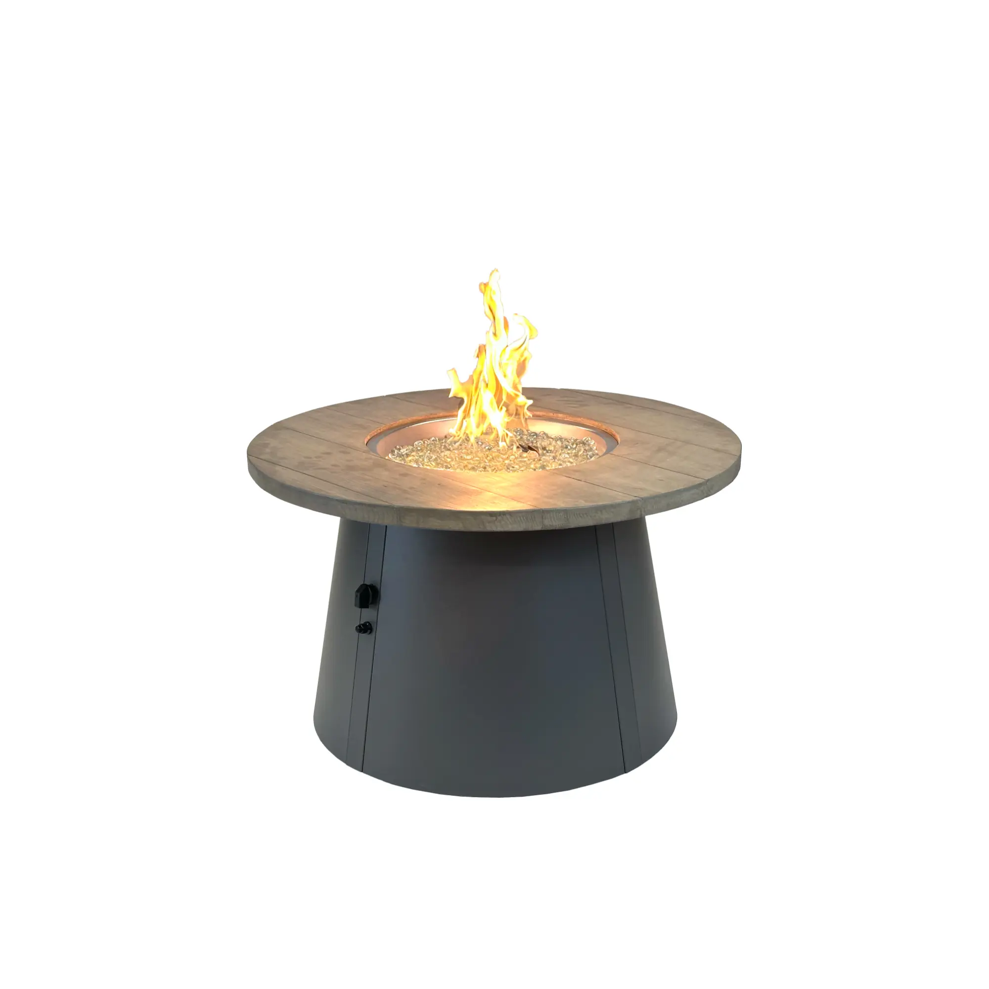 Cirvalo 42" Round Gas Fire Table – The Outdoor GreatRoom Company