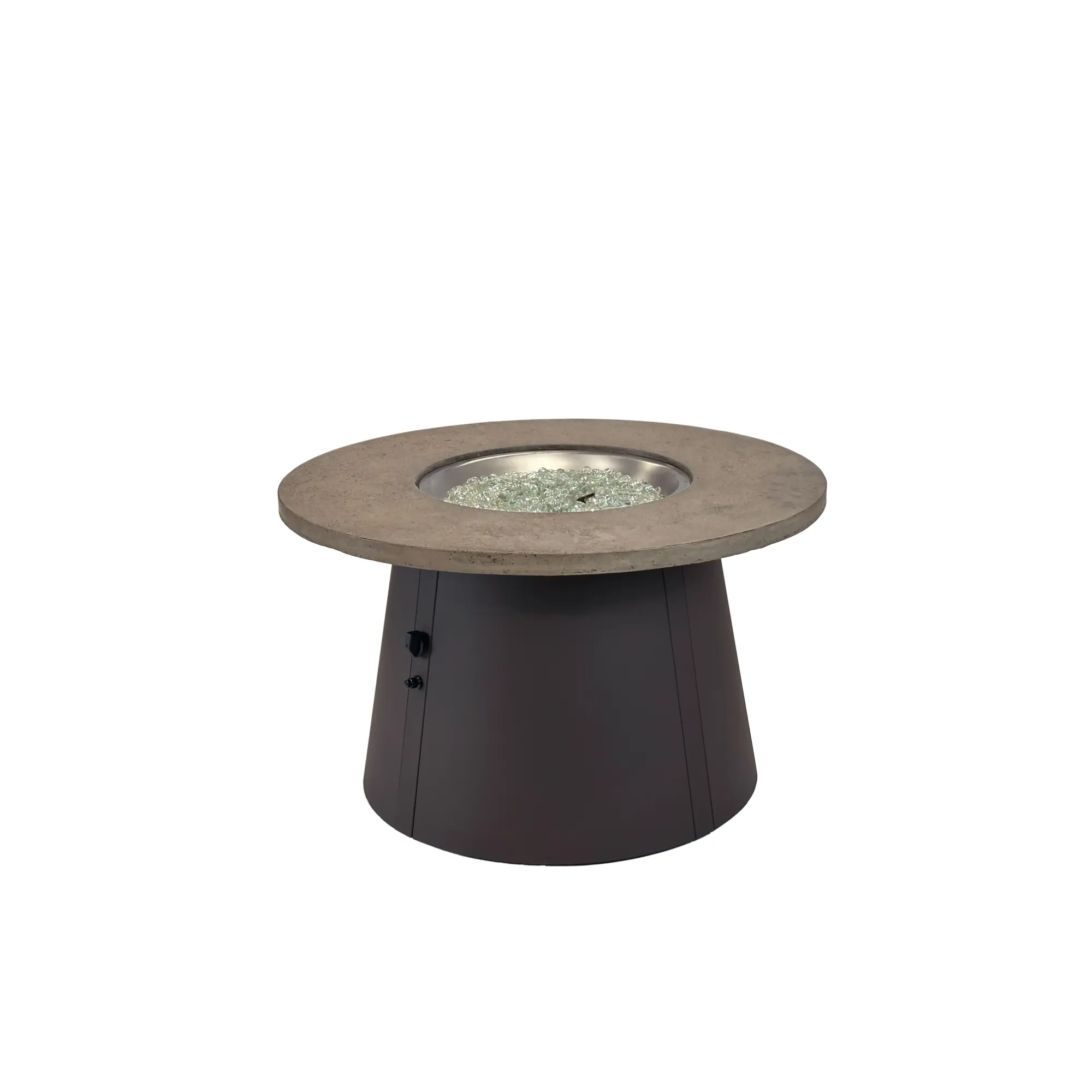 Cirvalo 42" Round Gas Fire Table – The Outdoor GreatRoom Company