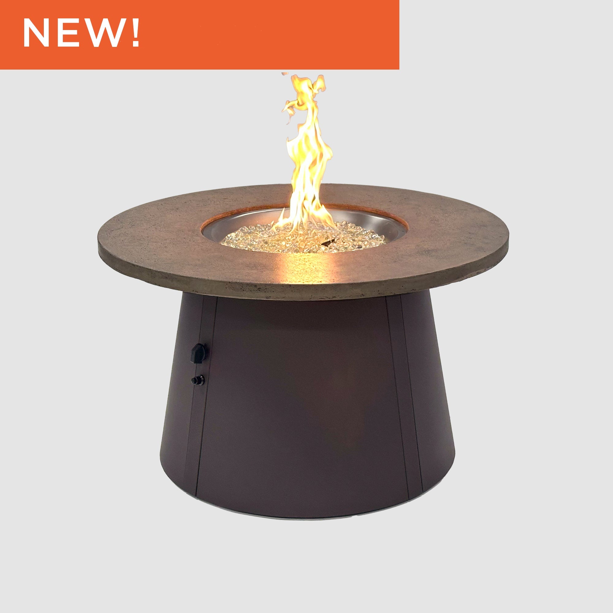 Cirvalo Round Gas Fire Table – The Outdoor GreatRoom Company