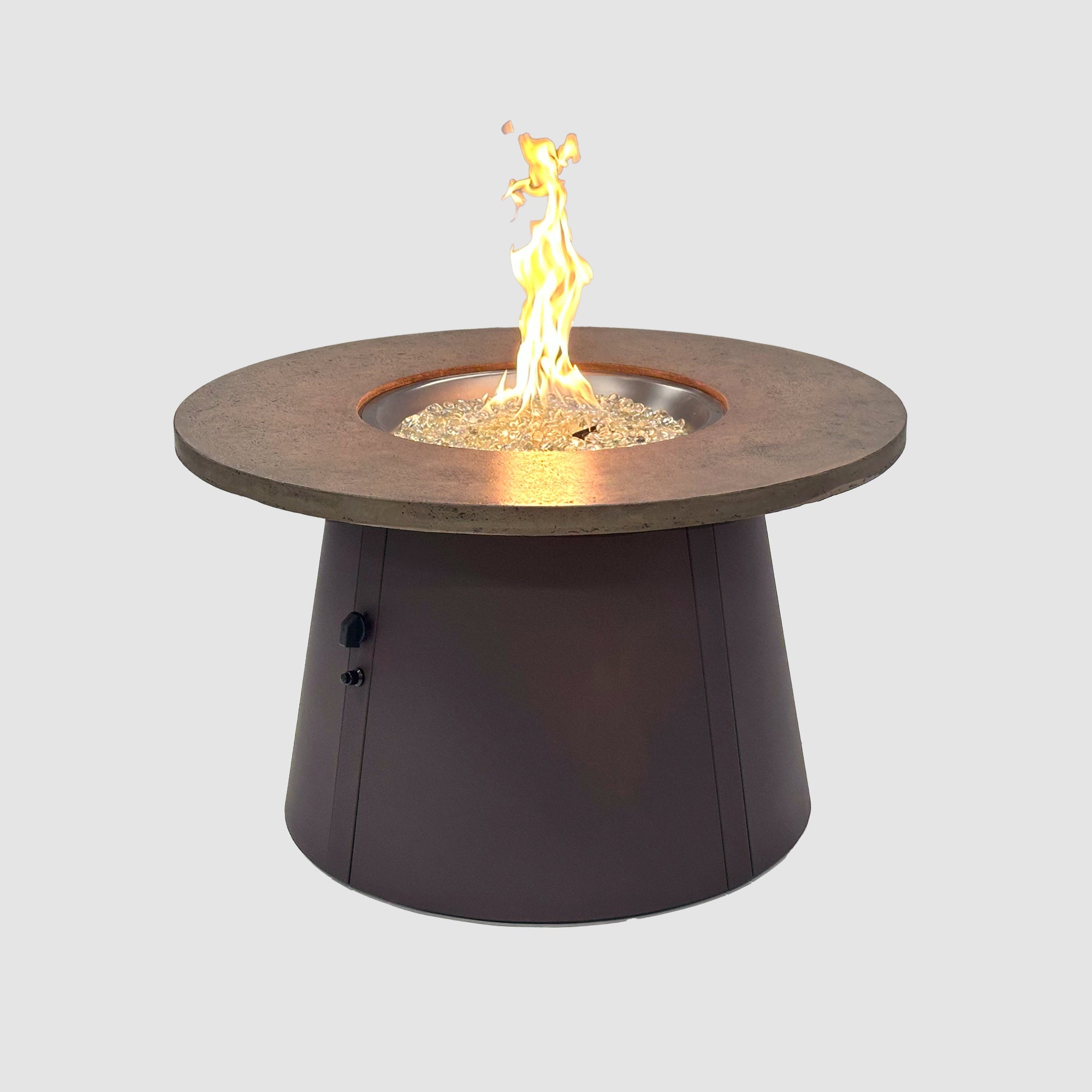 Cirvalo Round Gas Fire Table – The Outdoor GreatRoom Company