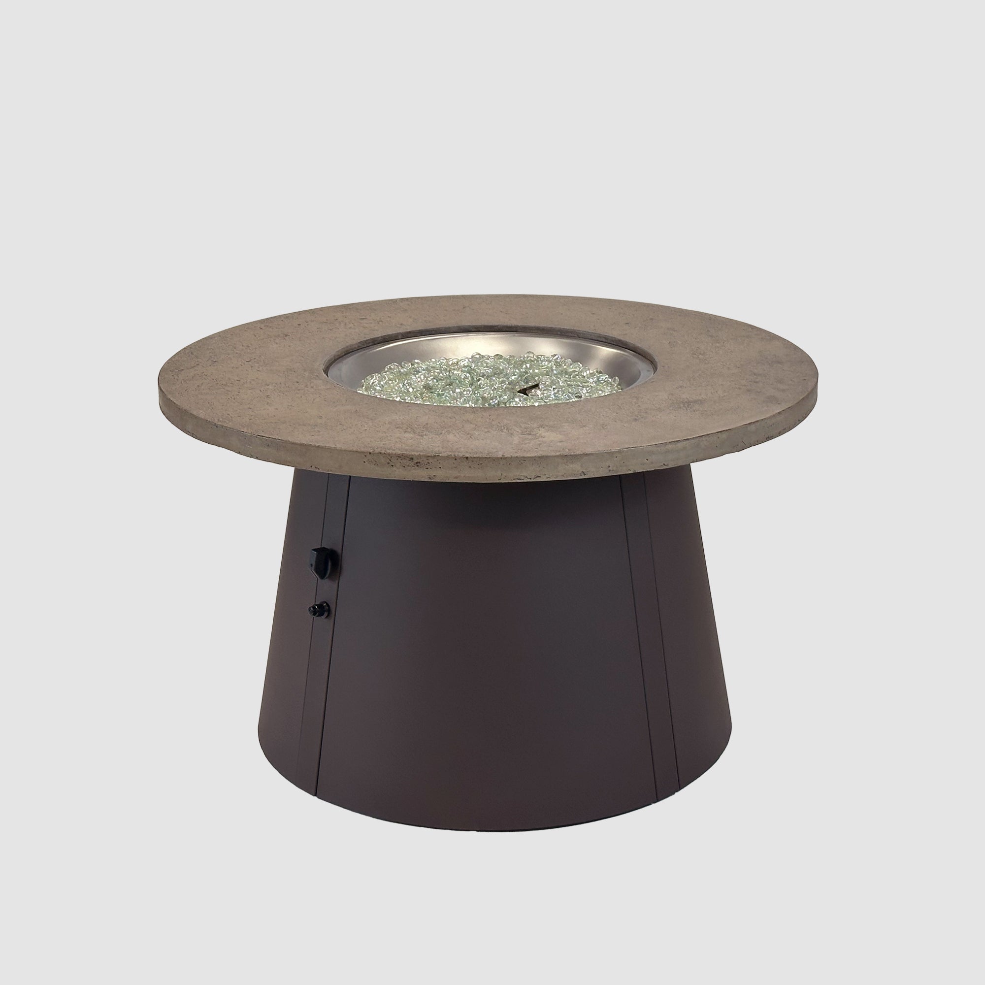 Cirvalo Round Gas Fire Table – The Outdoor GreatRoom Company