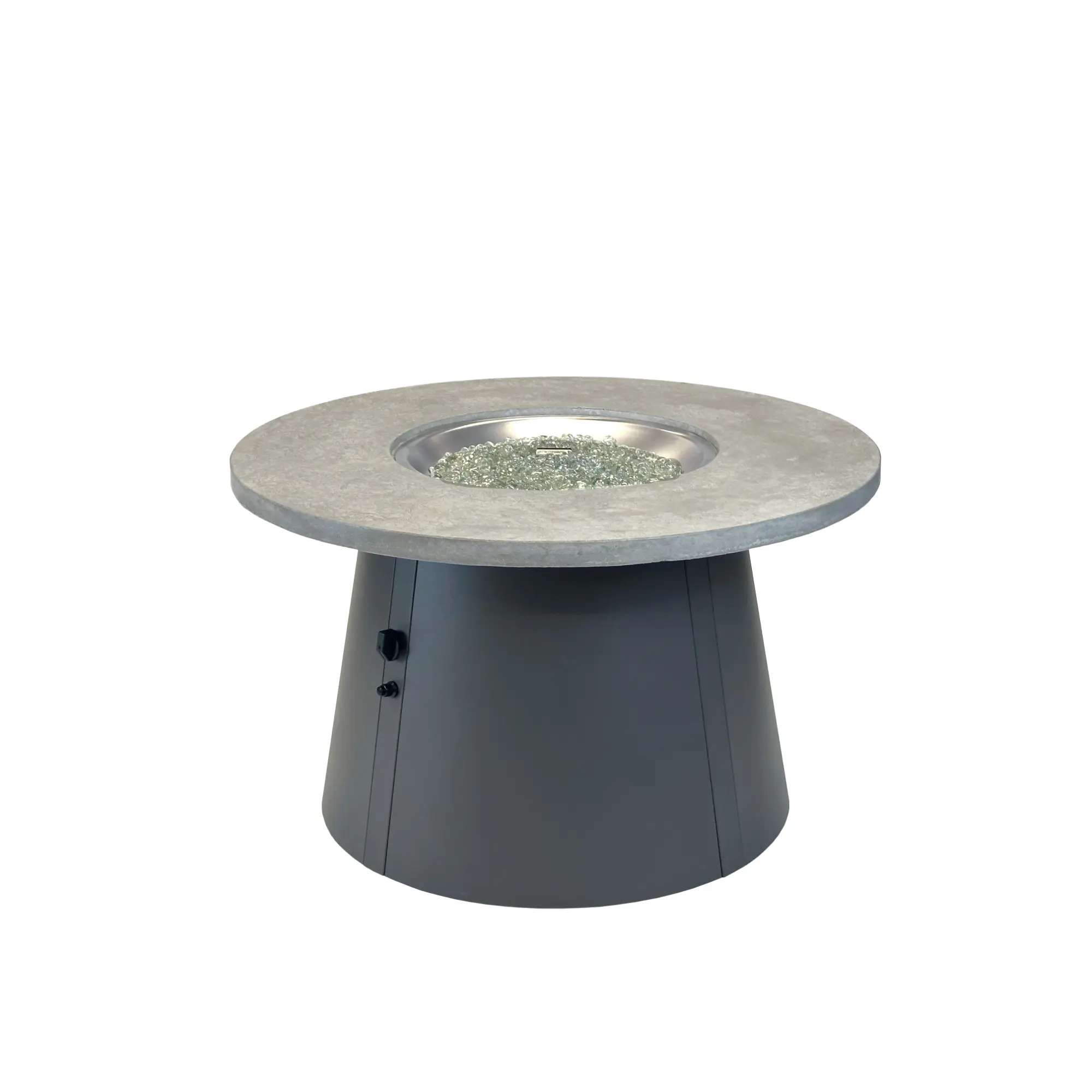 Cirvalo 42" Round Gas Fire Table – The Outdoor GreatRoom Company