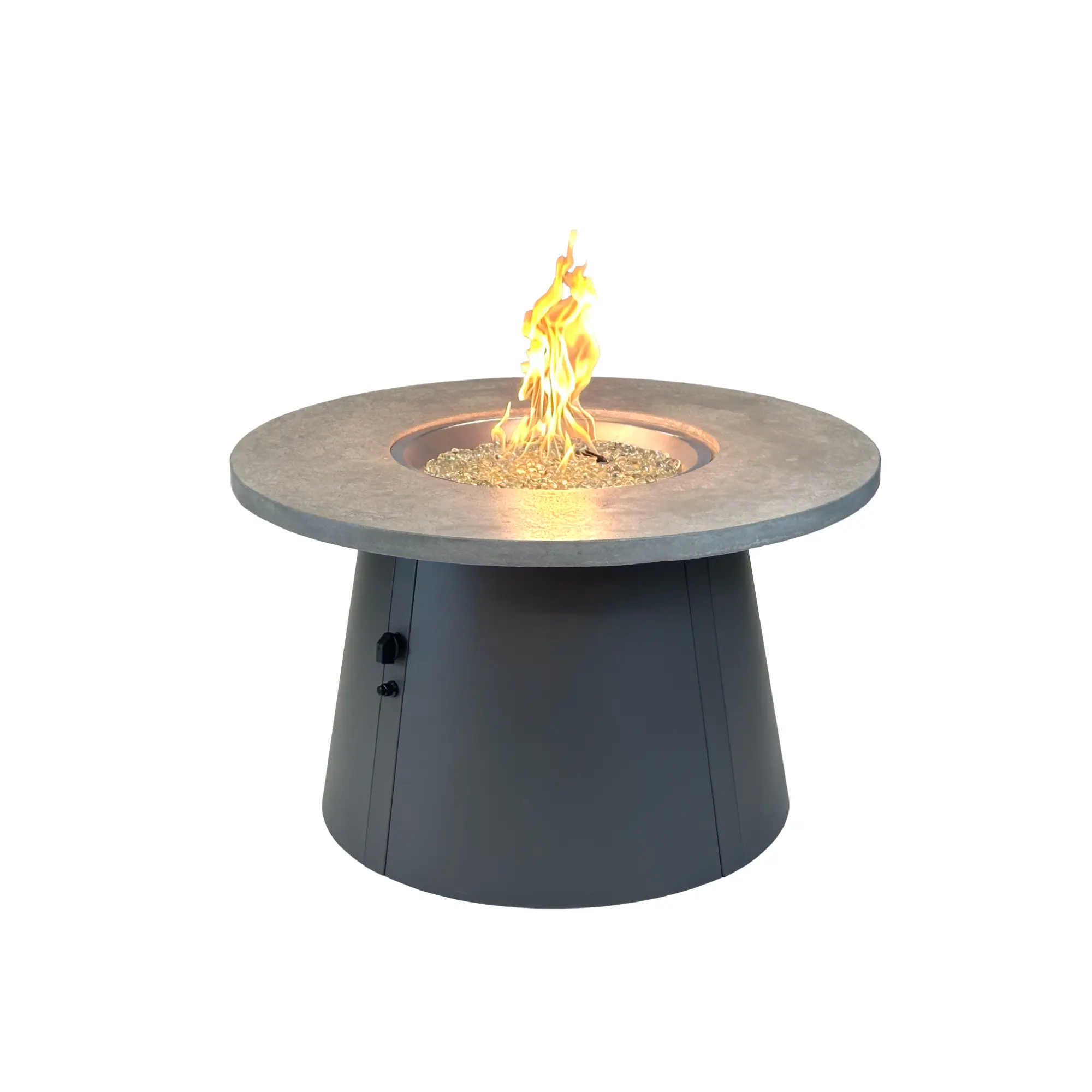 Cirvalo 42" Round Gas Fire Table – The Outdoor GreatRoom Company