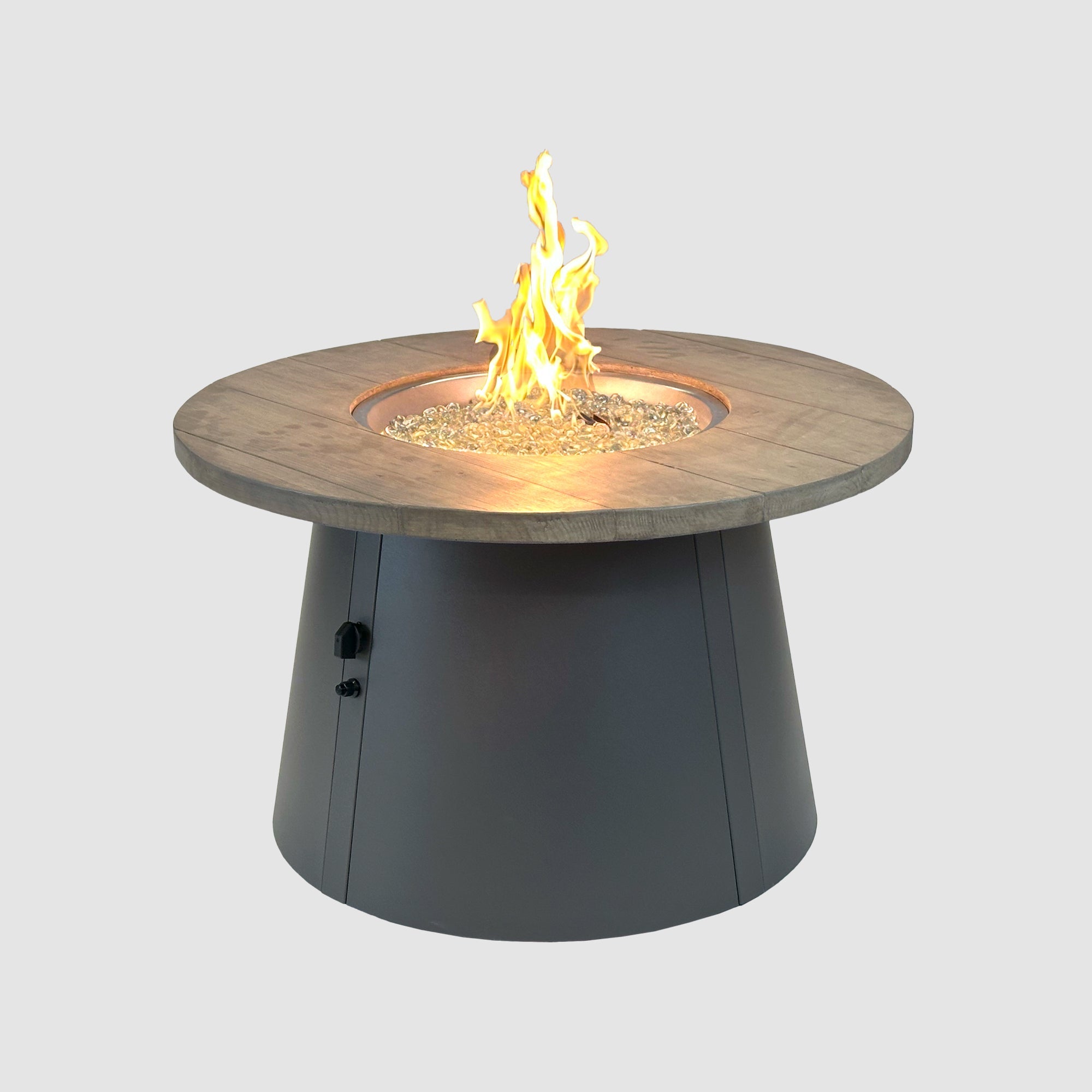 Cirvalo Round Gas Fire Table – The Outdoor GreatRoom Company