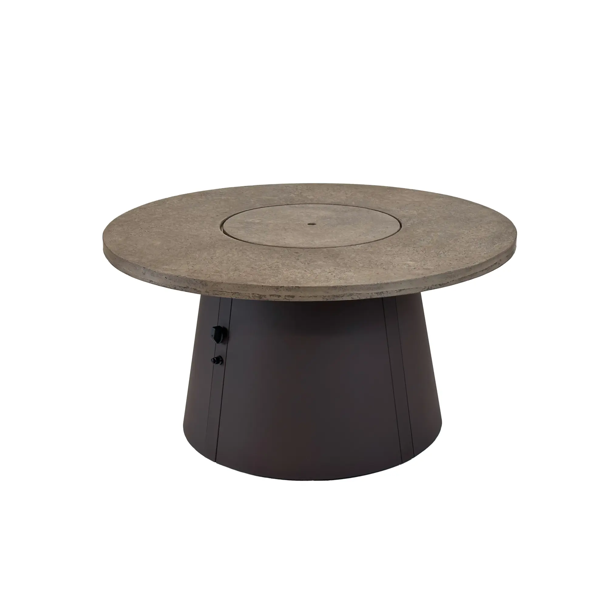 Cirvalo 48" Round Gas Fire Table – The Outdoor GreatRoom Company