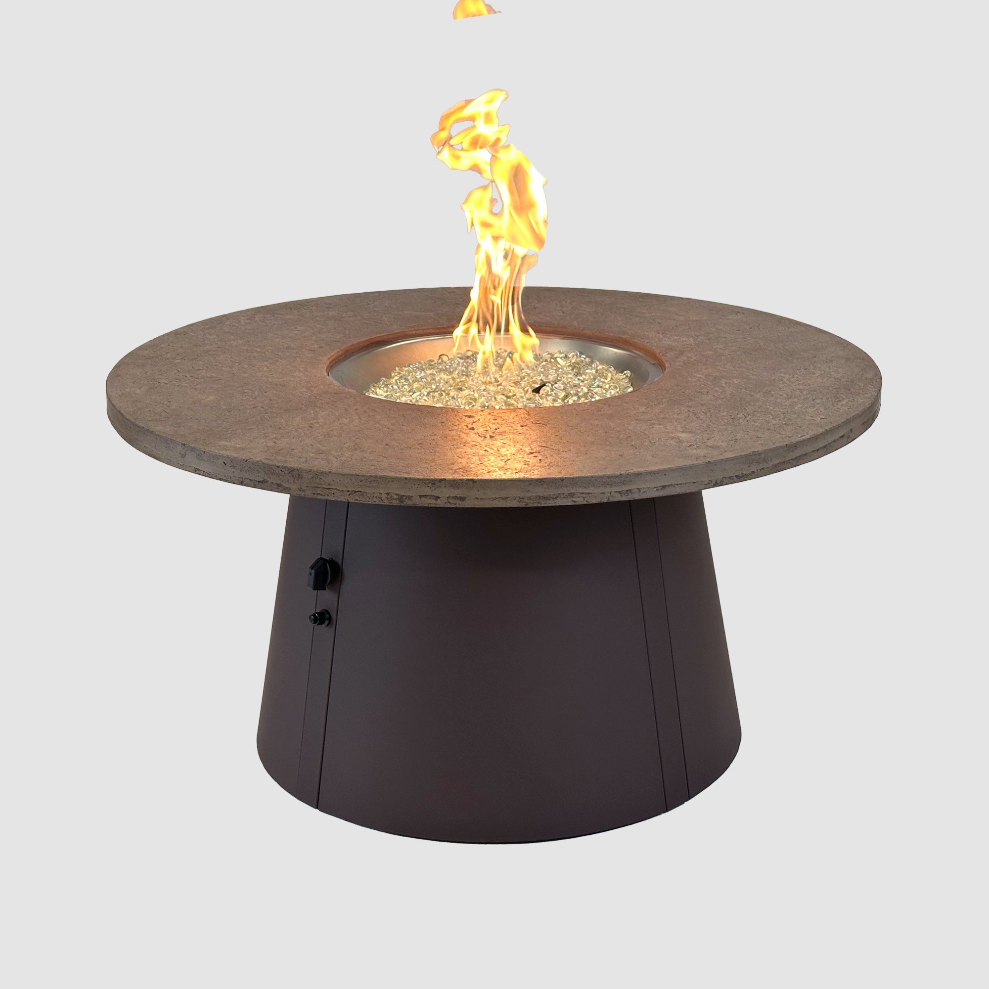 Cirvalo Round Gas Fire Table – The Outdoor GreatRoom Company