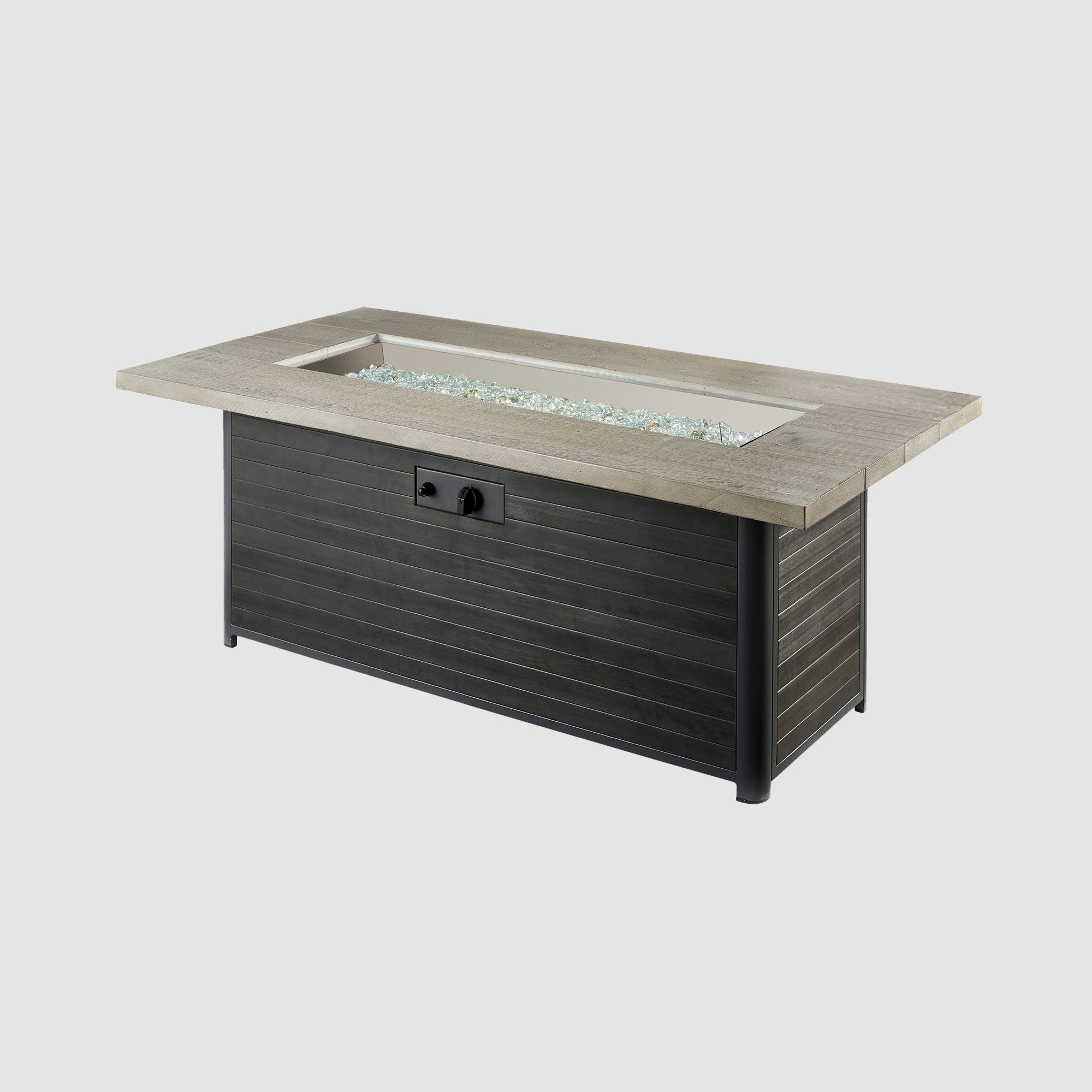 Cedar Ridge 61″ Linear Gas Fire Table – The Outdoor GreatRoom Company