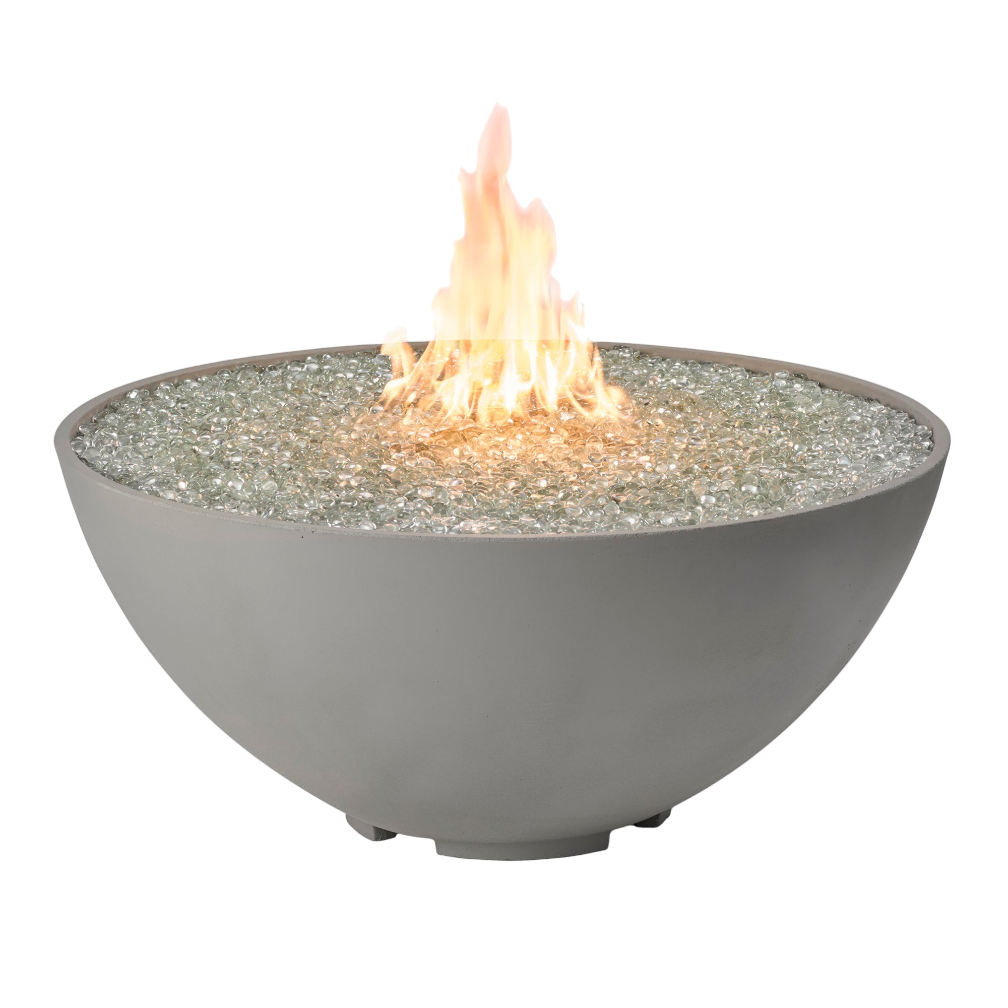 Cove 42″ Edge Round Gas Fire Pit Bowl – The Outdoor GreatRoom Company