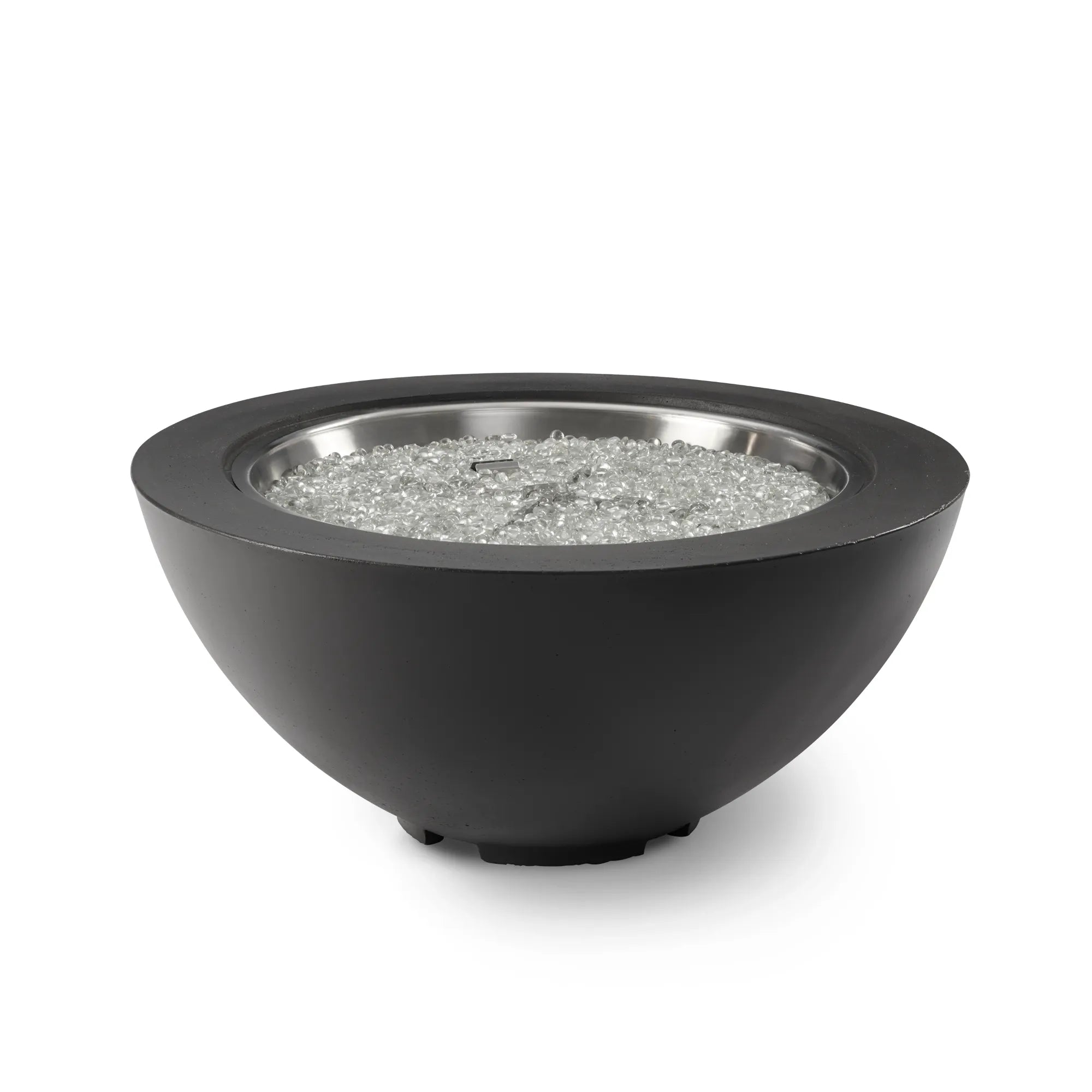 Cove 42″ Round Concrete Gas Fire Pit Bowl – The Outdoor GreatRoom Company