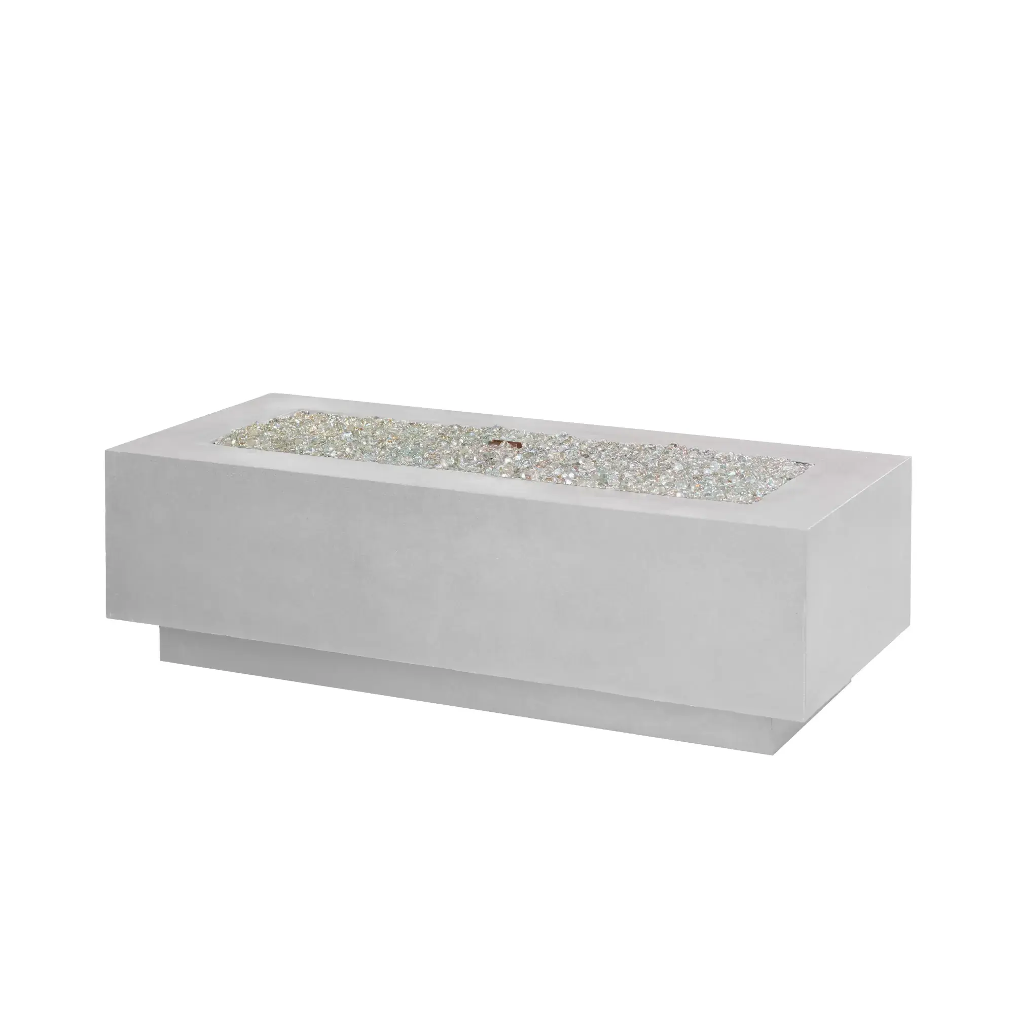 Cove 54″ Linear Concrete Gas Fire Pit Table – The Outdoor GreatRoom Company The Outdoor GreatRoom Company