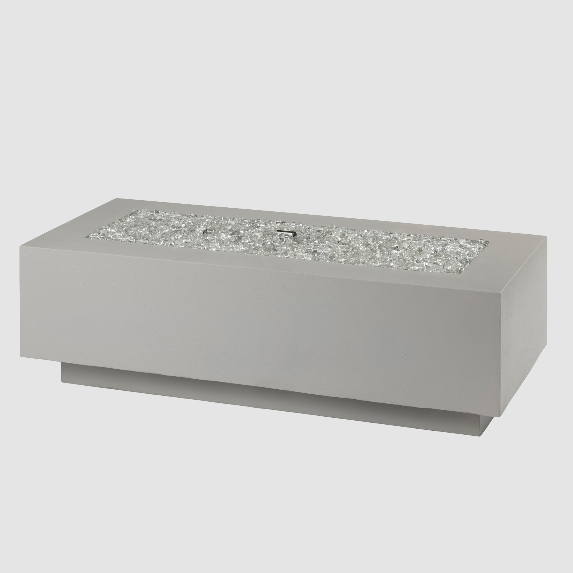 Cove 54″ Linear Concrete Gas Fire Pit Table – The Outdoor GreatRoom Company