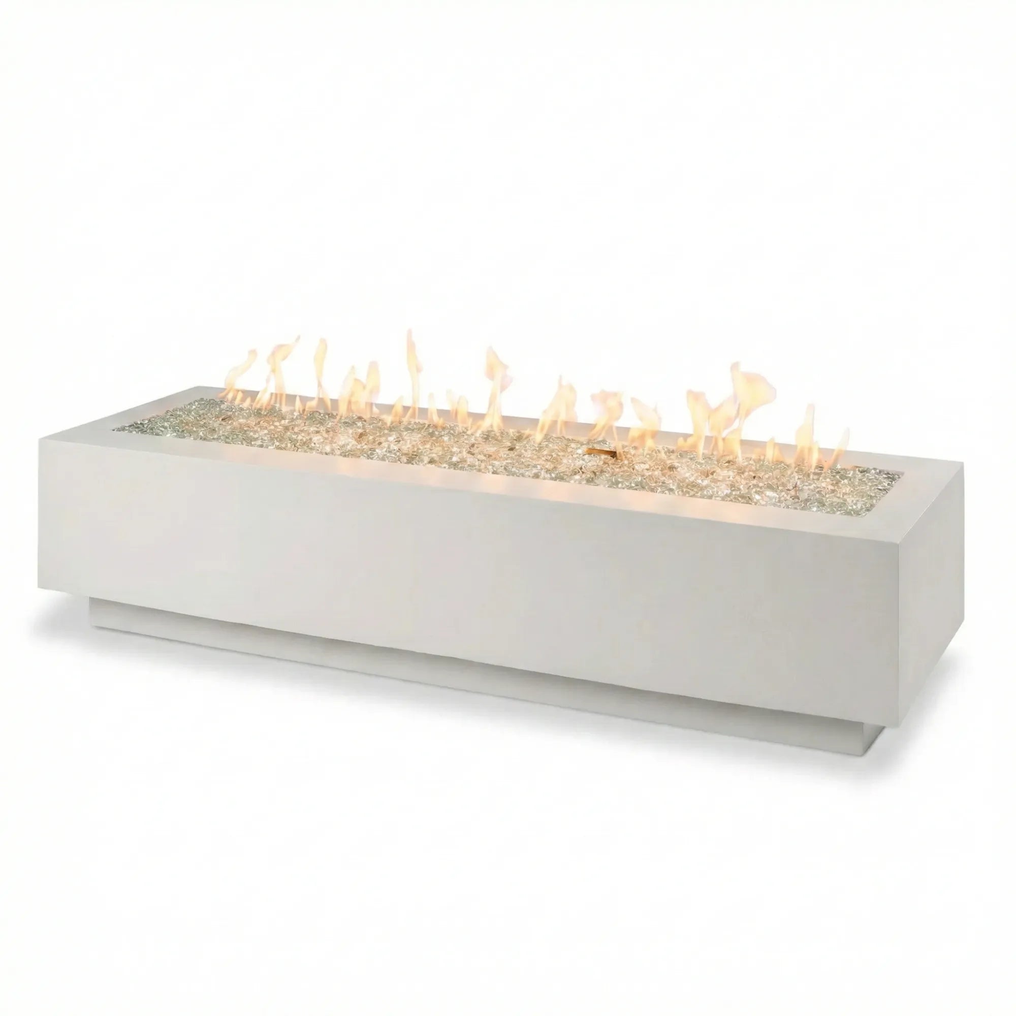 Cove 72″ Linear Concrete Gas Fire Pit Table – The Outdoor GreatRoom Company