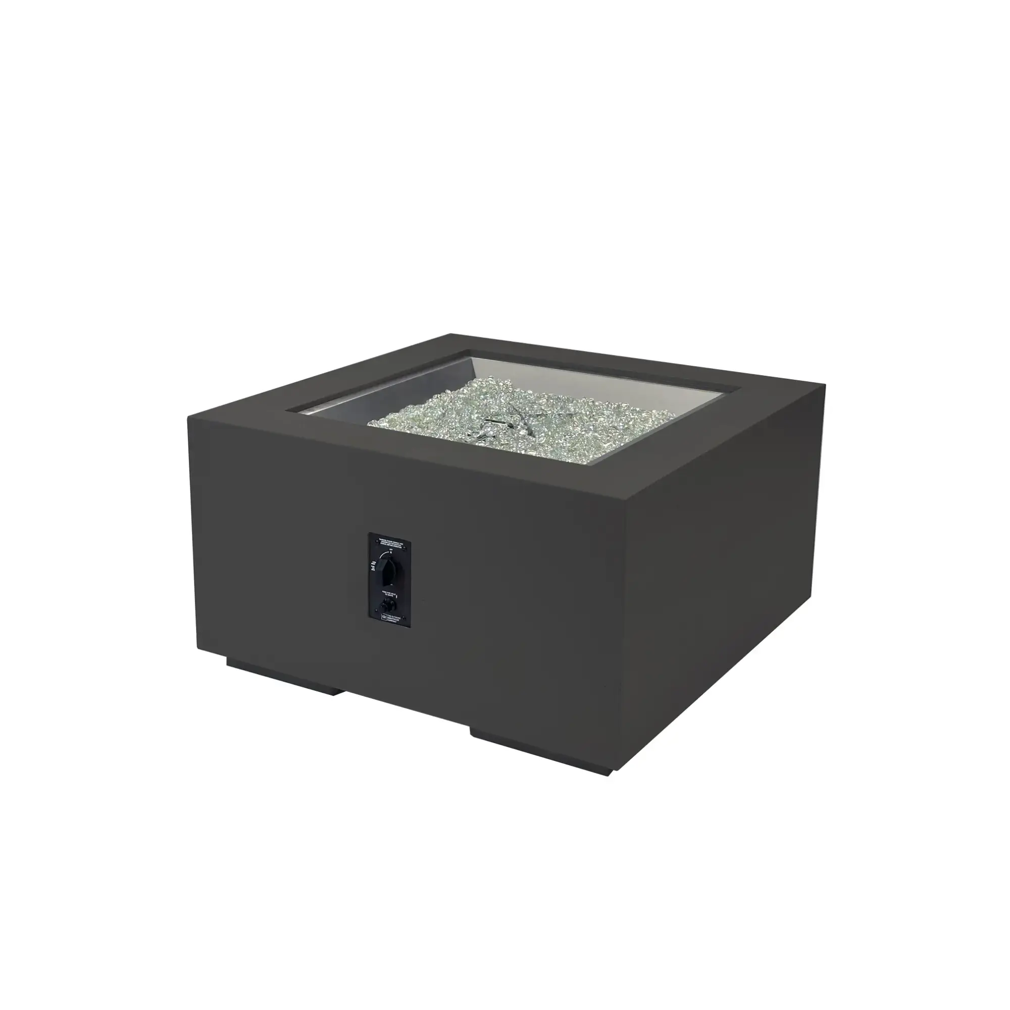 36″ Cove Square Concrete Gas Fire Pit Table – The Outdoor GreatRoom Company The Outdoor GreatRoom Company