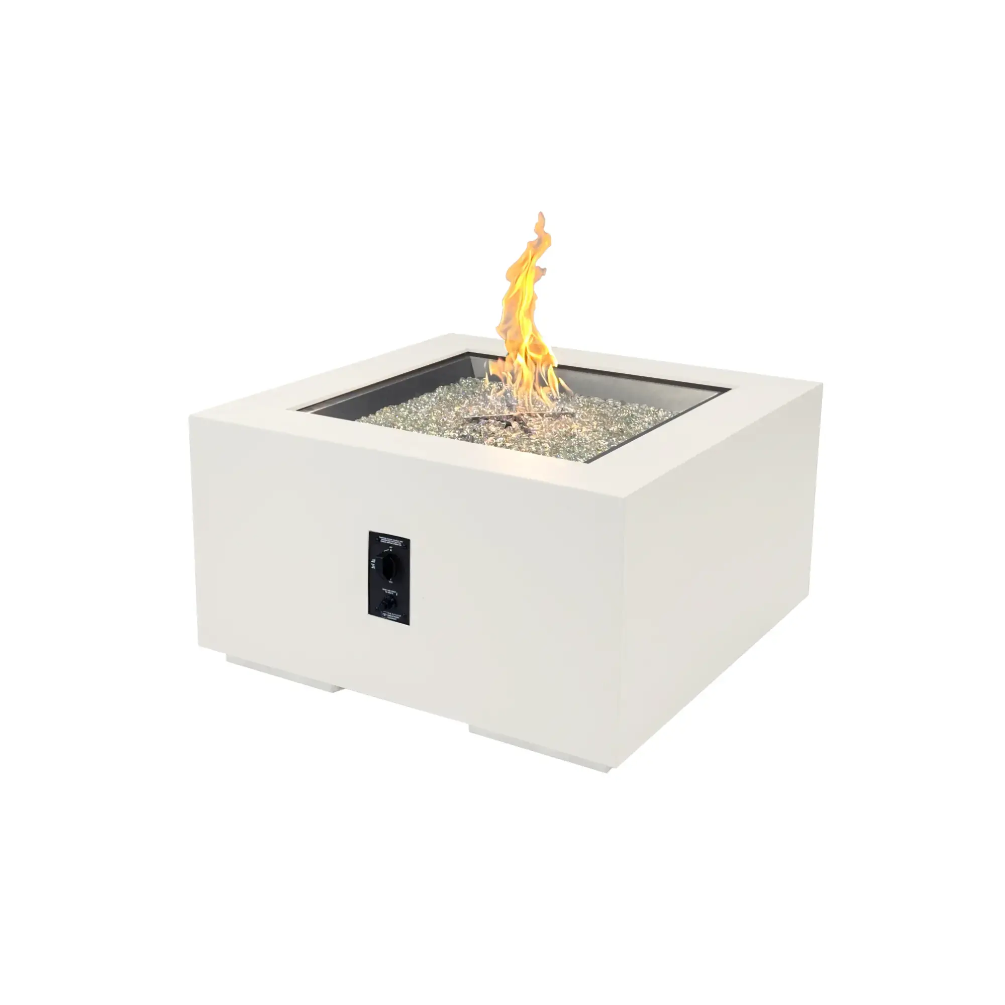 36″ Cove Square Concrete Gas Fire Pit Table – The Outdoor GreatRoom Company The Outdoor GreatRoom Company