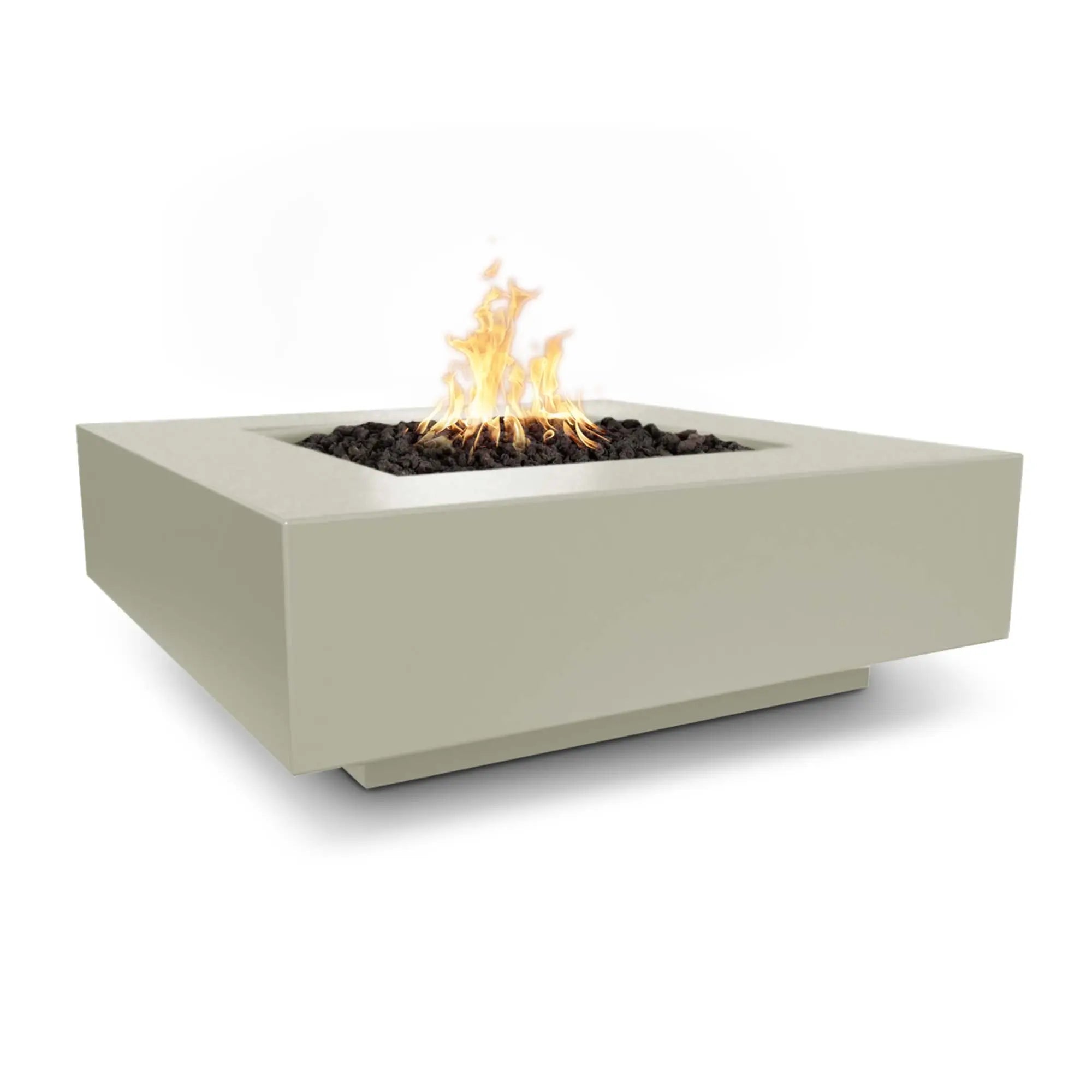 Cabo Square 36" Concrete Gas Fire Pit – The Outdoor Plus The Outdoor Plus