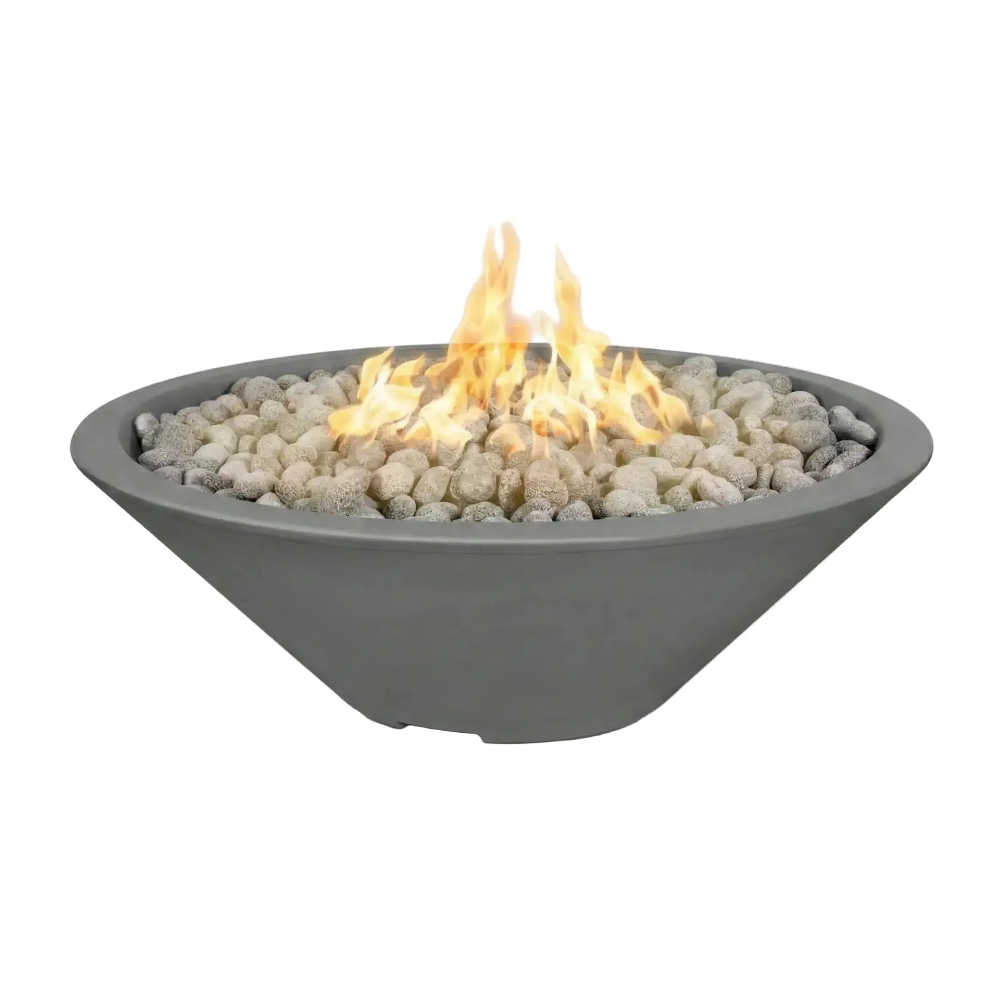 Cazo 60″ Round Steel Gas Fire Pit – The Outdoor Plus The Outdoor Plus