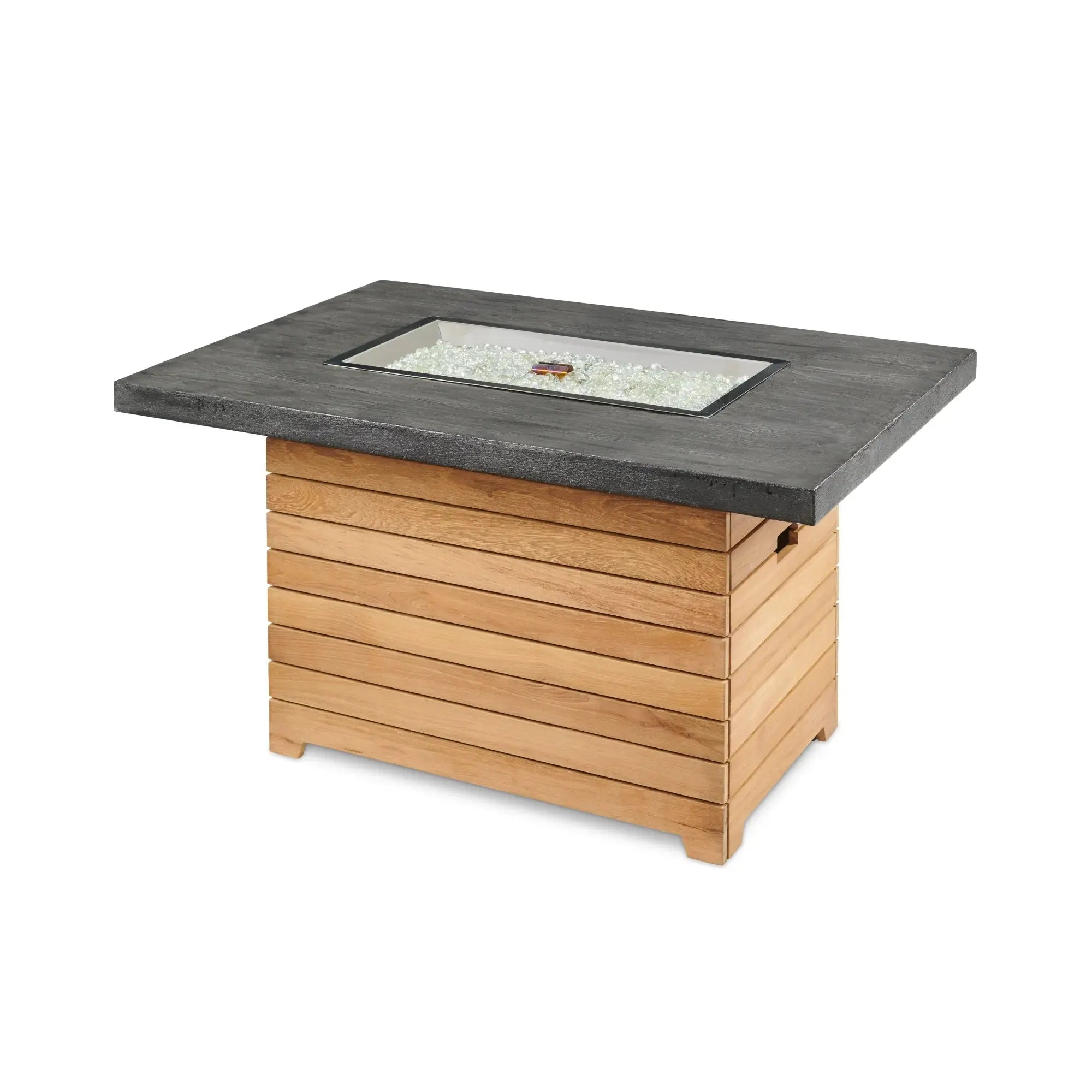 Darien 42″ Rectangular Gas Fire Pit Table – The Outdoor GreatRoom Company The Outdoor GreatRoom Company