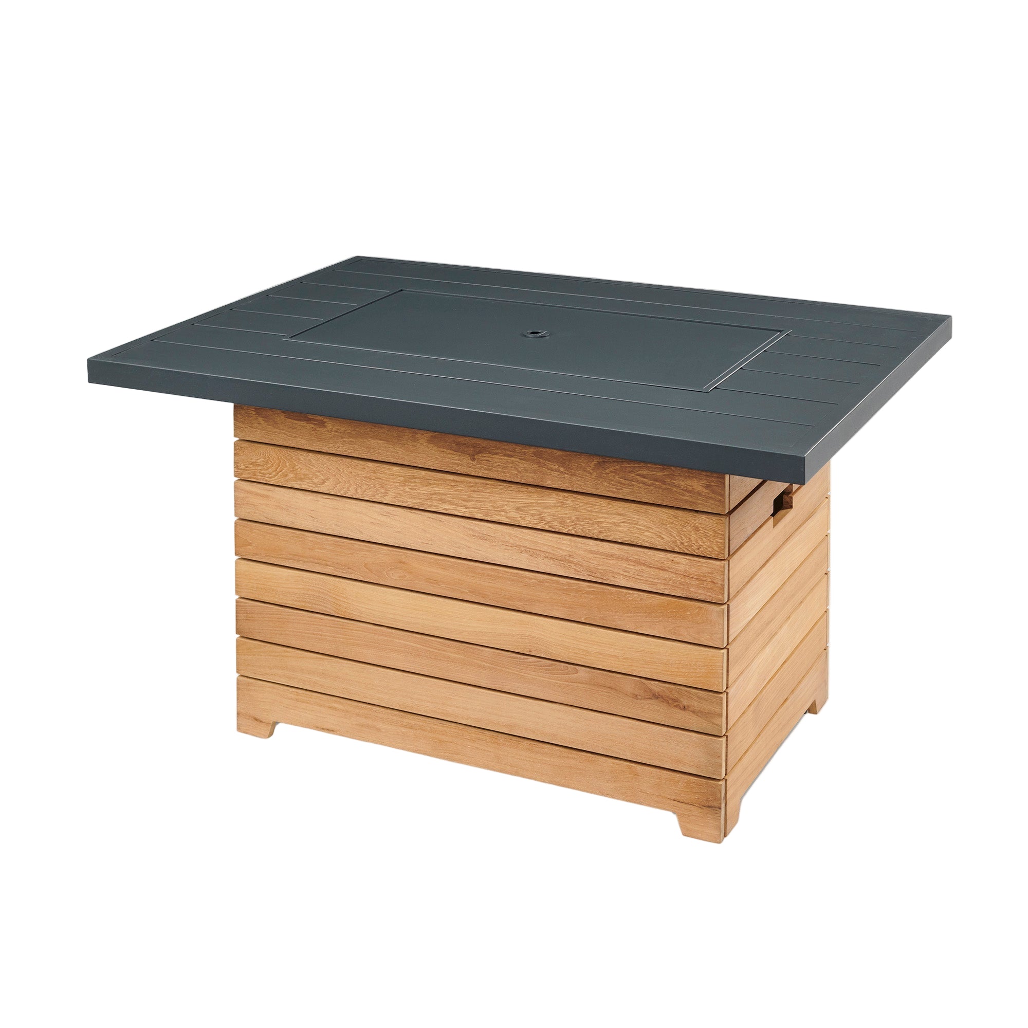 Darien 42″ Rectangular Gas Fire Pit Table – The Outdoor GreatRoom Company