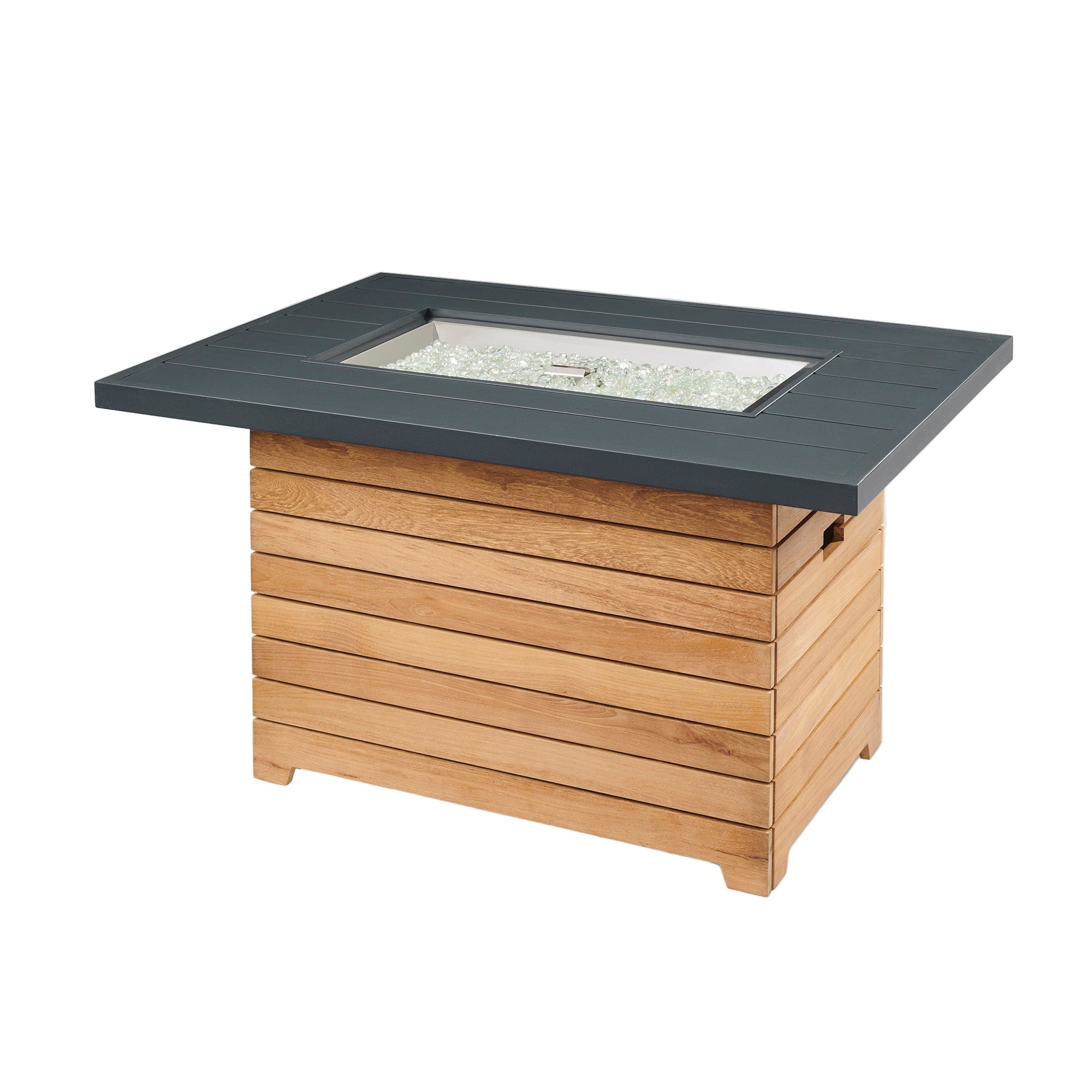 Darien 42″ Rectangular Gas Fire Pit Table – The Outdoor GreatRoom Company
