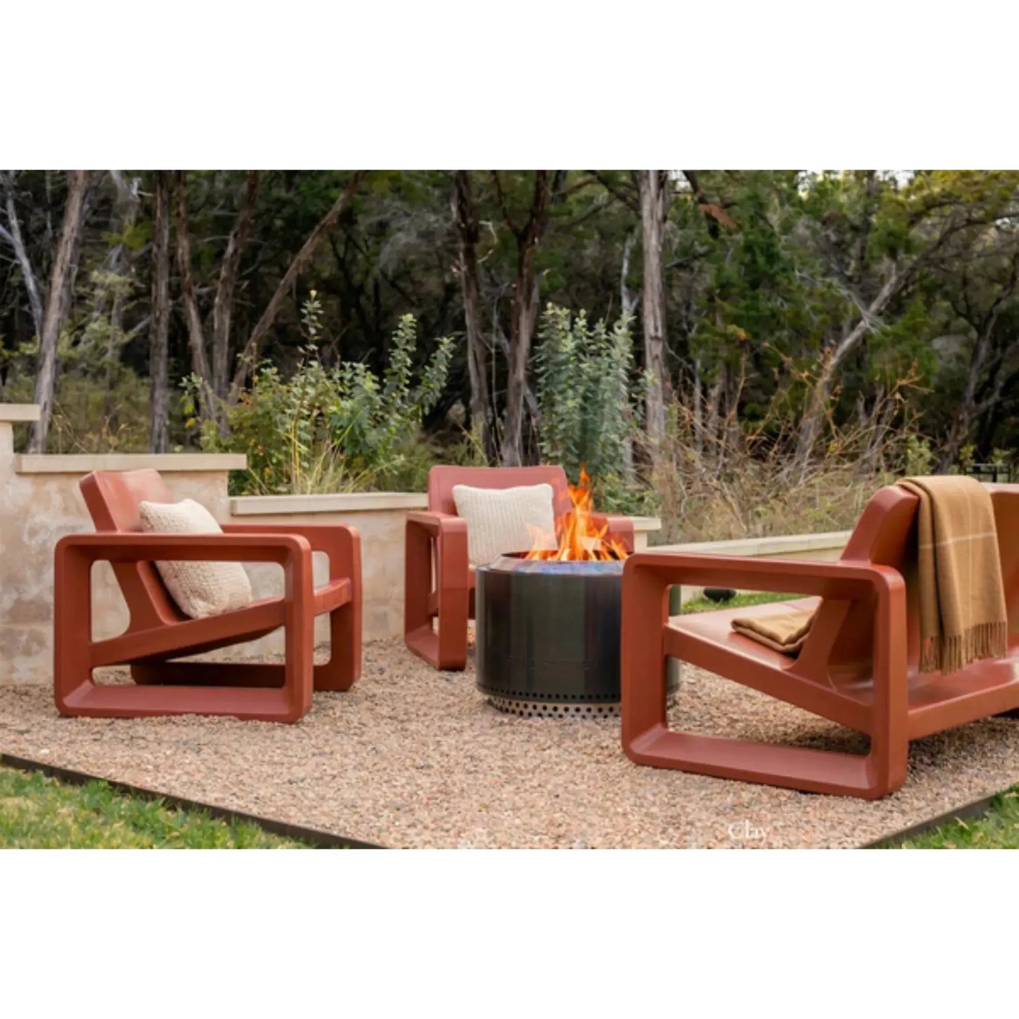 Deck Lounge Chair | Modern Outdoor Resin Lounge Chair — Tupelo Goods Tupelo Goods