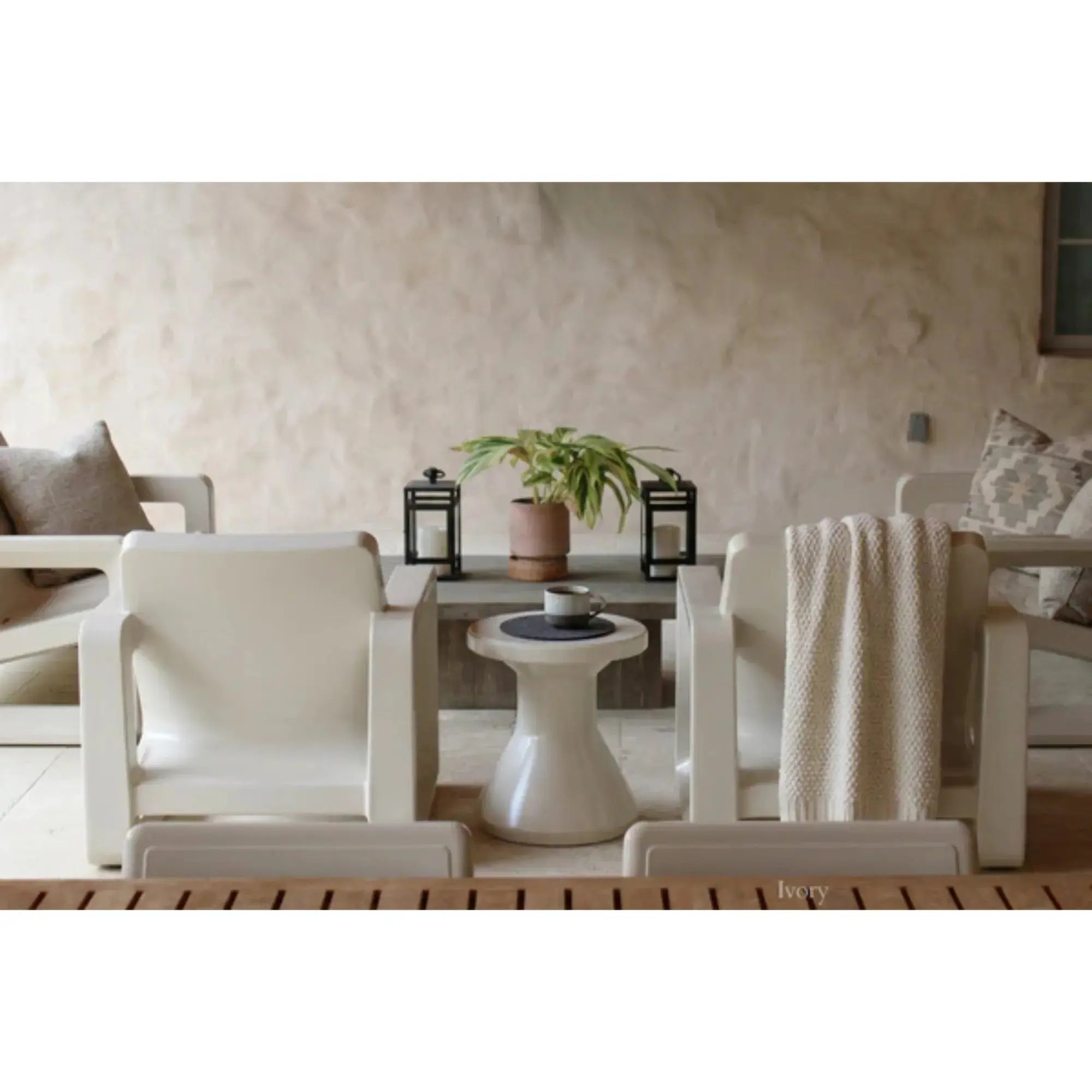 Deck Lounge Chair | Modern Outdoor Resin Lounge Chair — Tupelo Goods Tupelo Goods