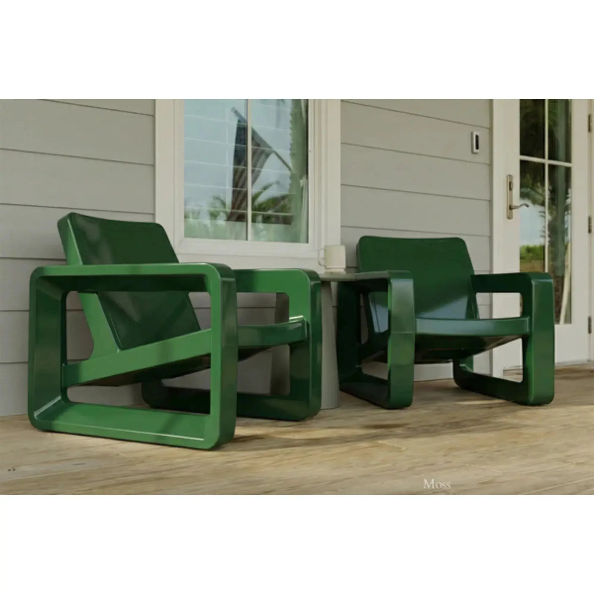 Deck Lounge Chair | Modern Outdoor Resin Lounge Chair — Tupelo Goods Tupelo Goods